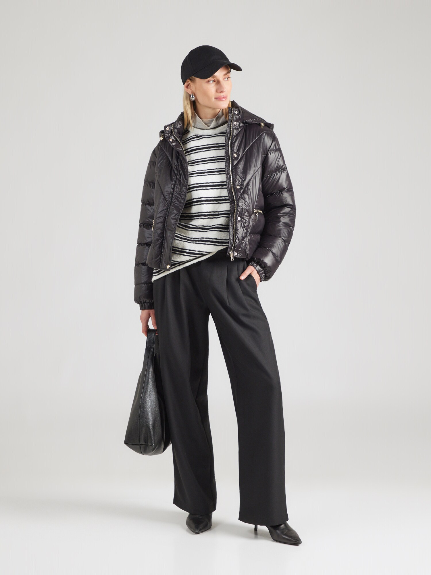 Liu Jo Chaqueta de entretiempo  negro – imagen 4