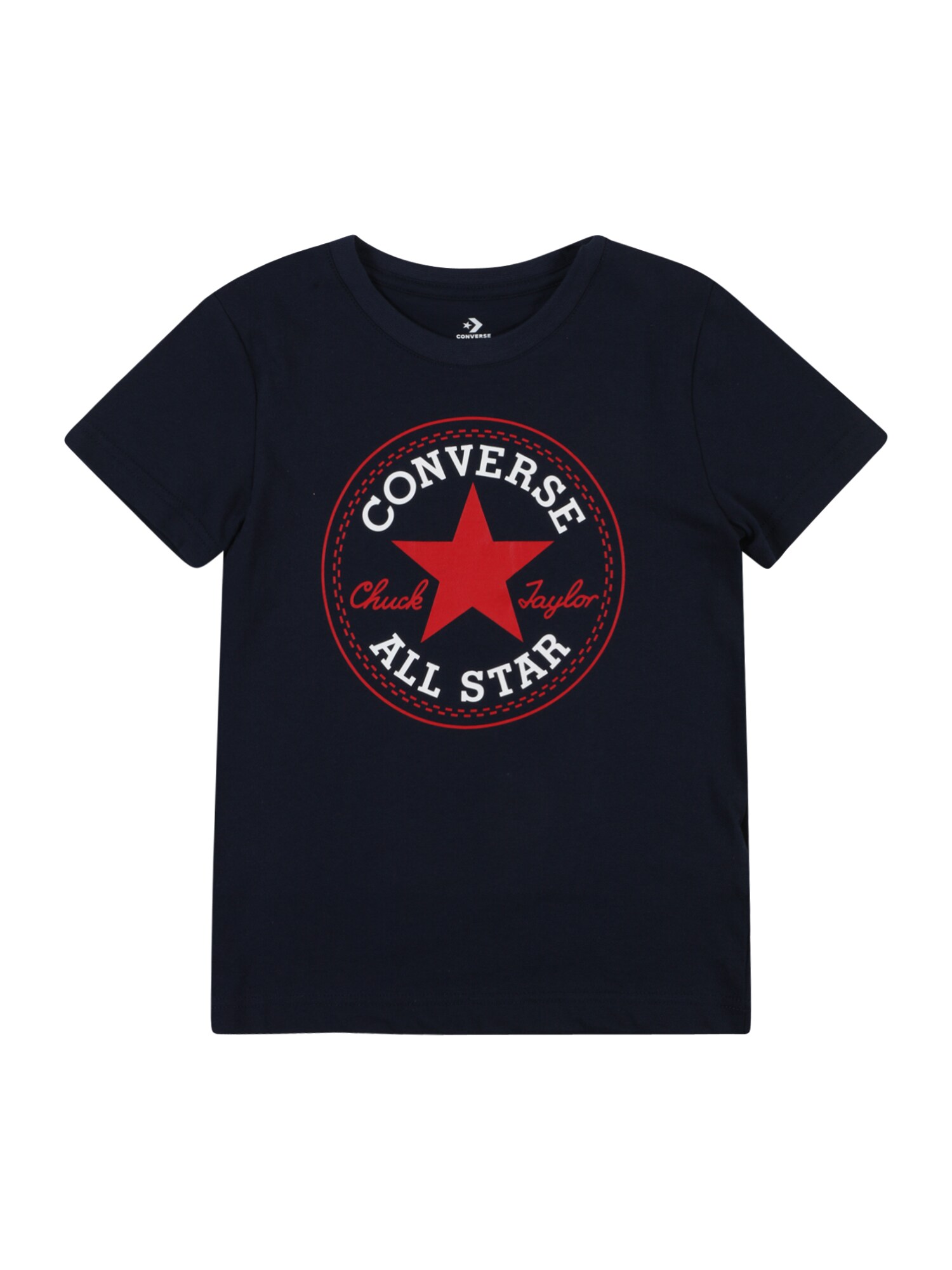 CONVERSE Tričko  tmavomodrá / červená / biela