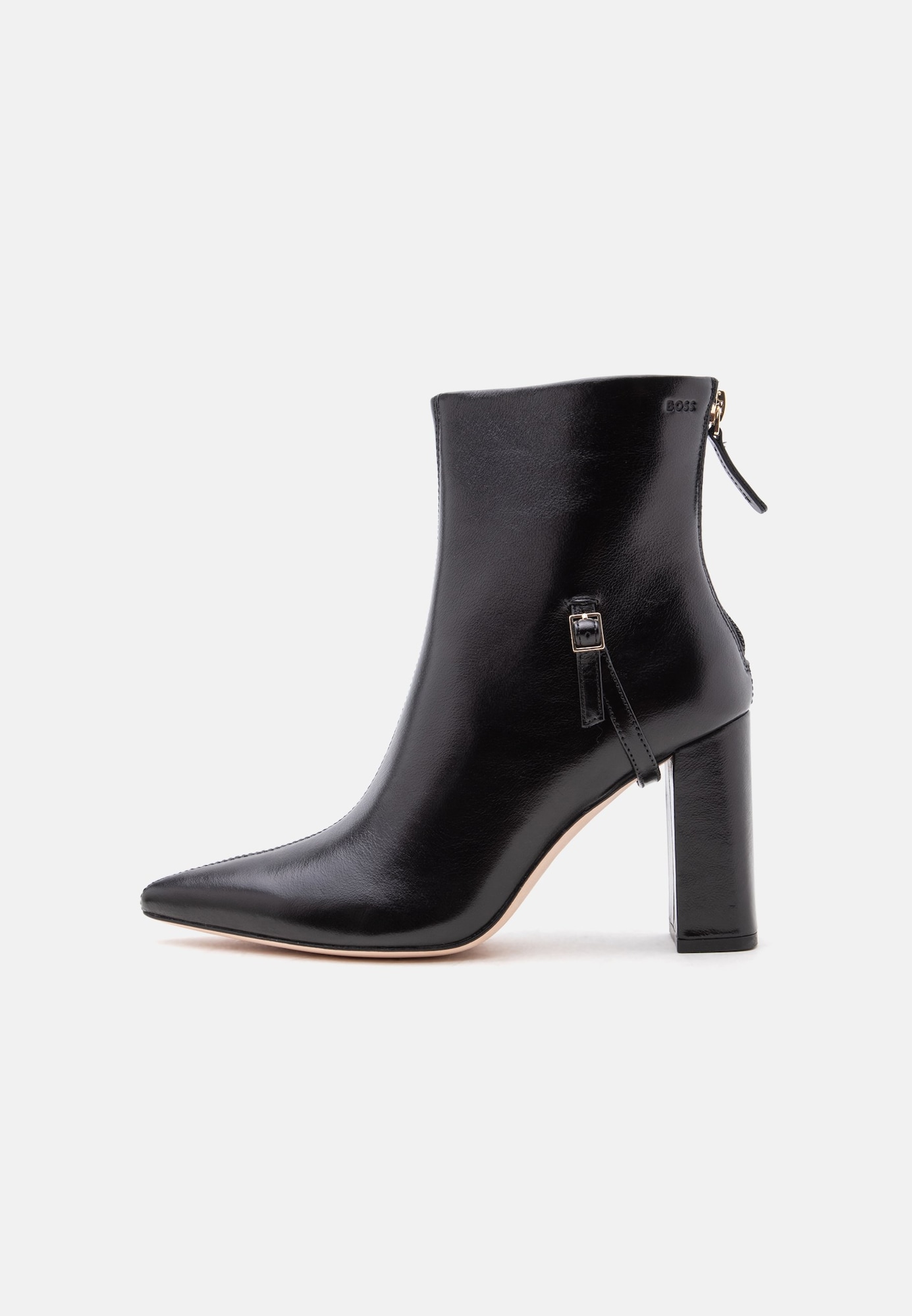 BOSS Botine Miah negru