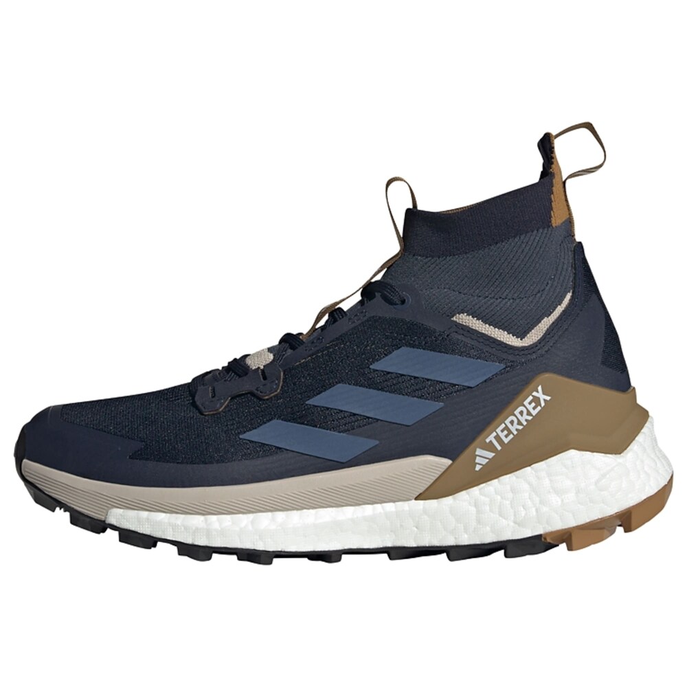 ADIDAS TERREX Outdoorboots 'Free Hiker 2.0' Herren Größe 42 beige / navy / enzian / weiß