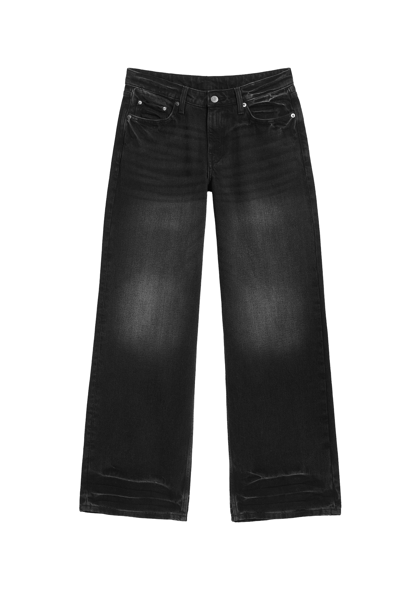 WEEKDAY Jeans Ampel negru denim