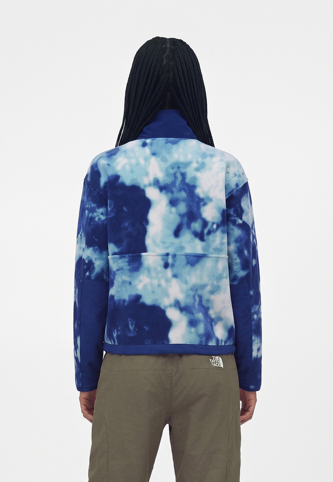 THE NORTH FACE Chaqueta polar 'YUMIORI OFF PEAK'  azul cielo / azul pastel / azul oscuro / blanco – imagen 4