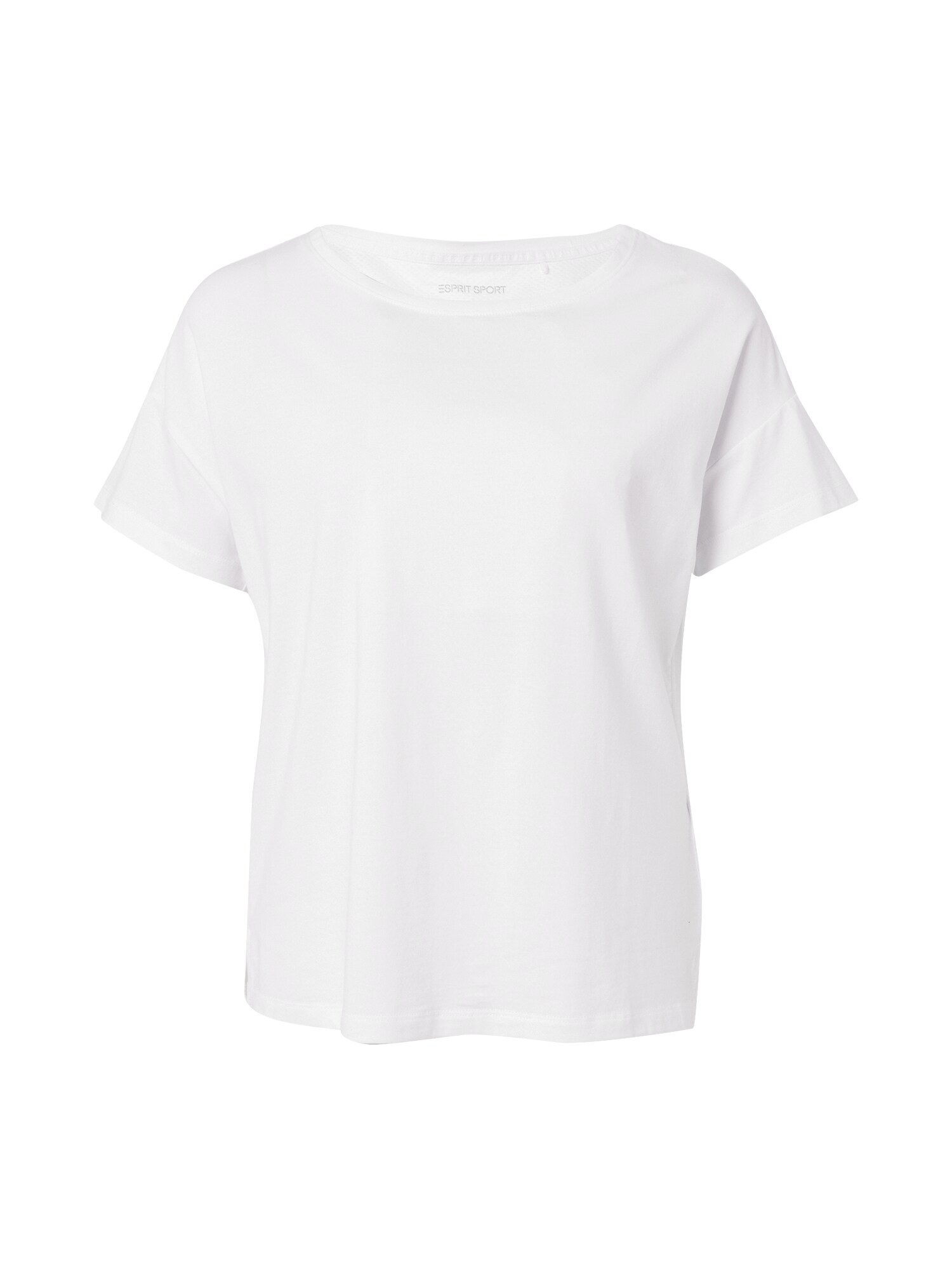ESPRIT SPORT Sportiniai marškinėliai  balta / oranžinė