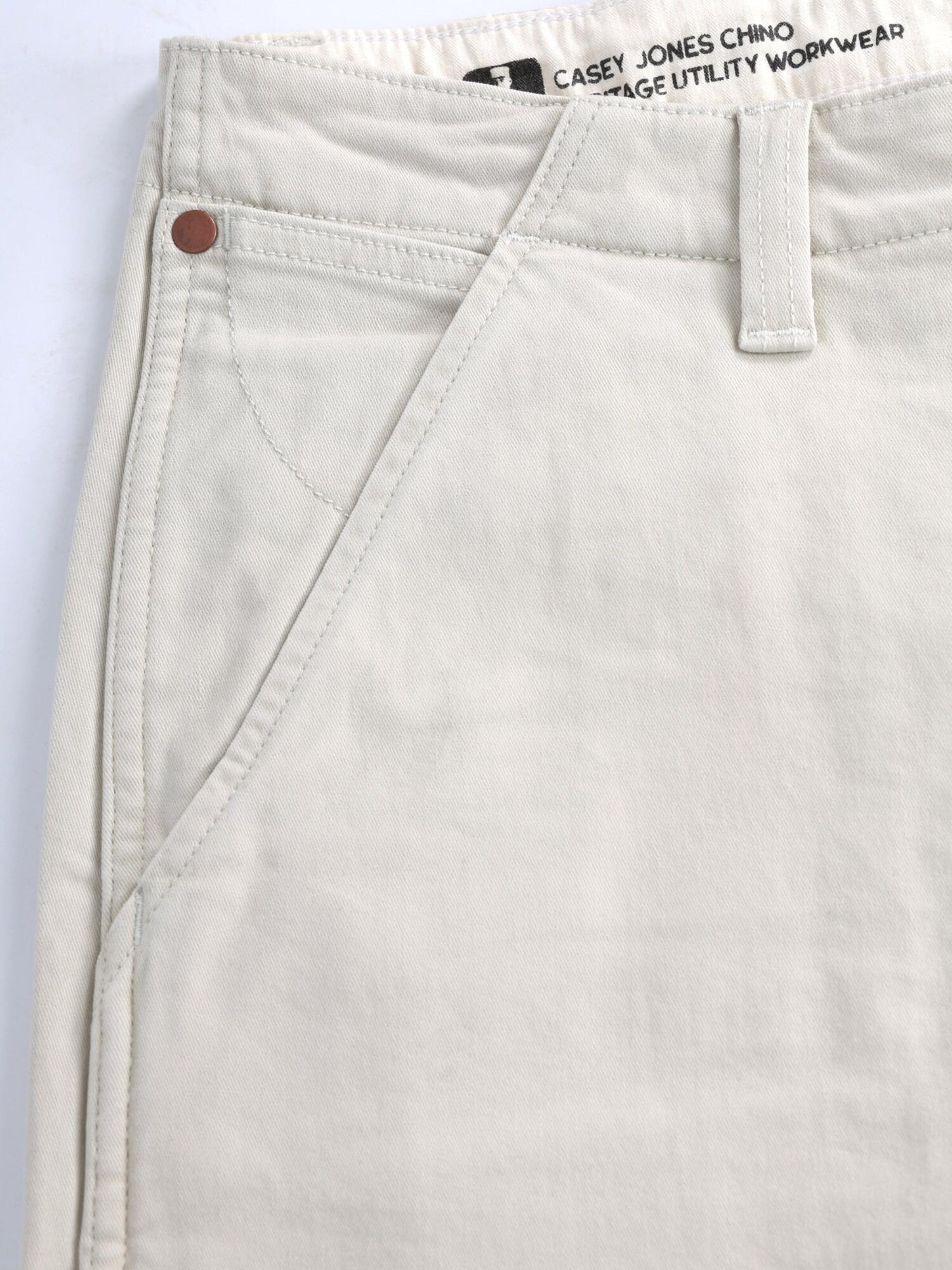 WRANGLER Pantalón tradicional 'STRETCH CJ CHINO SHORTS PELICAN'  beige claro – imagen 4