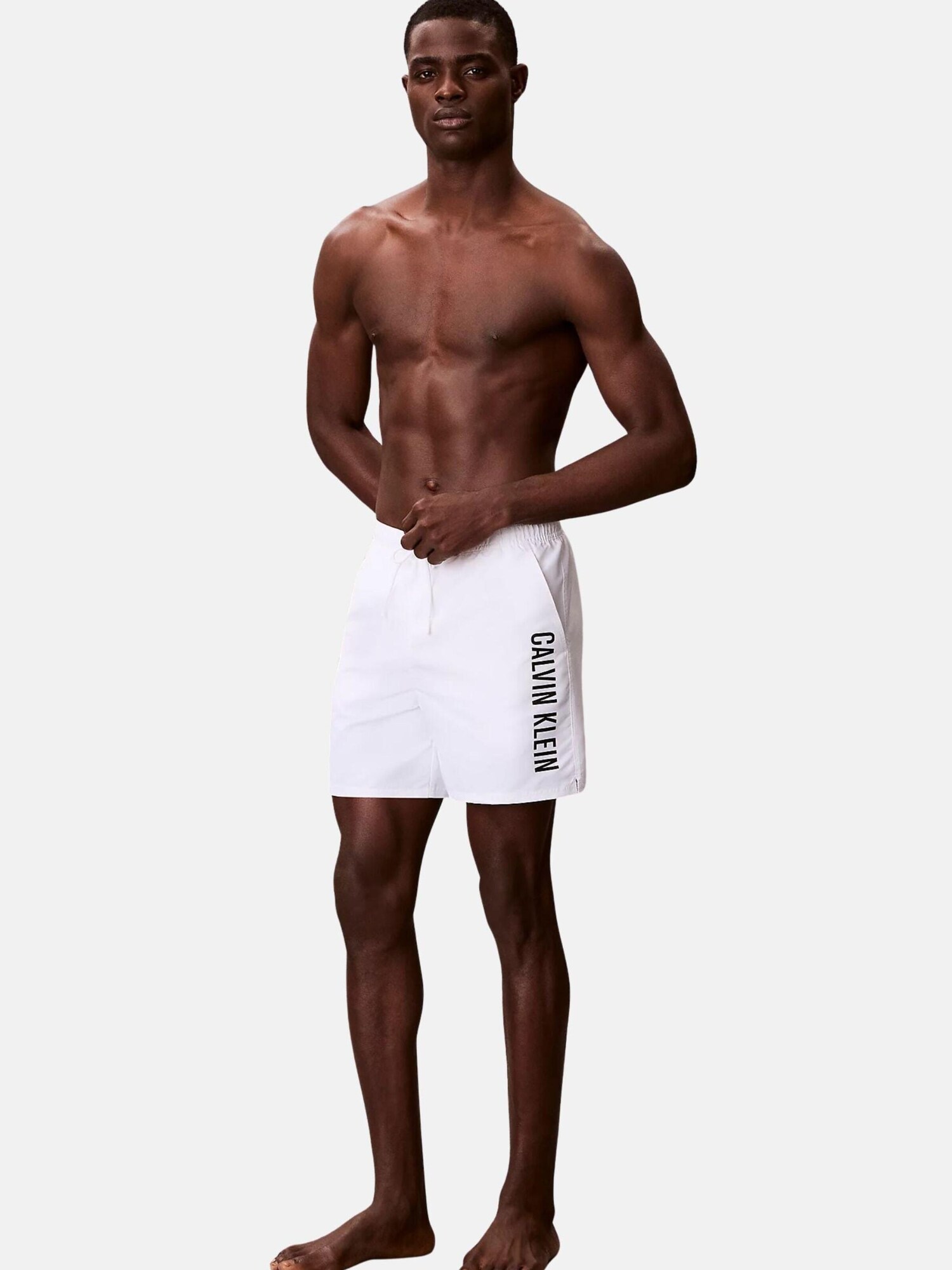 Calvin Klein Underwear Bermudas 'CALVIN KLEIN MEDIUM DRAWSTRING Costumi da bagno'  blanco