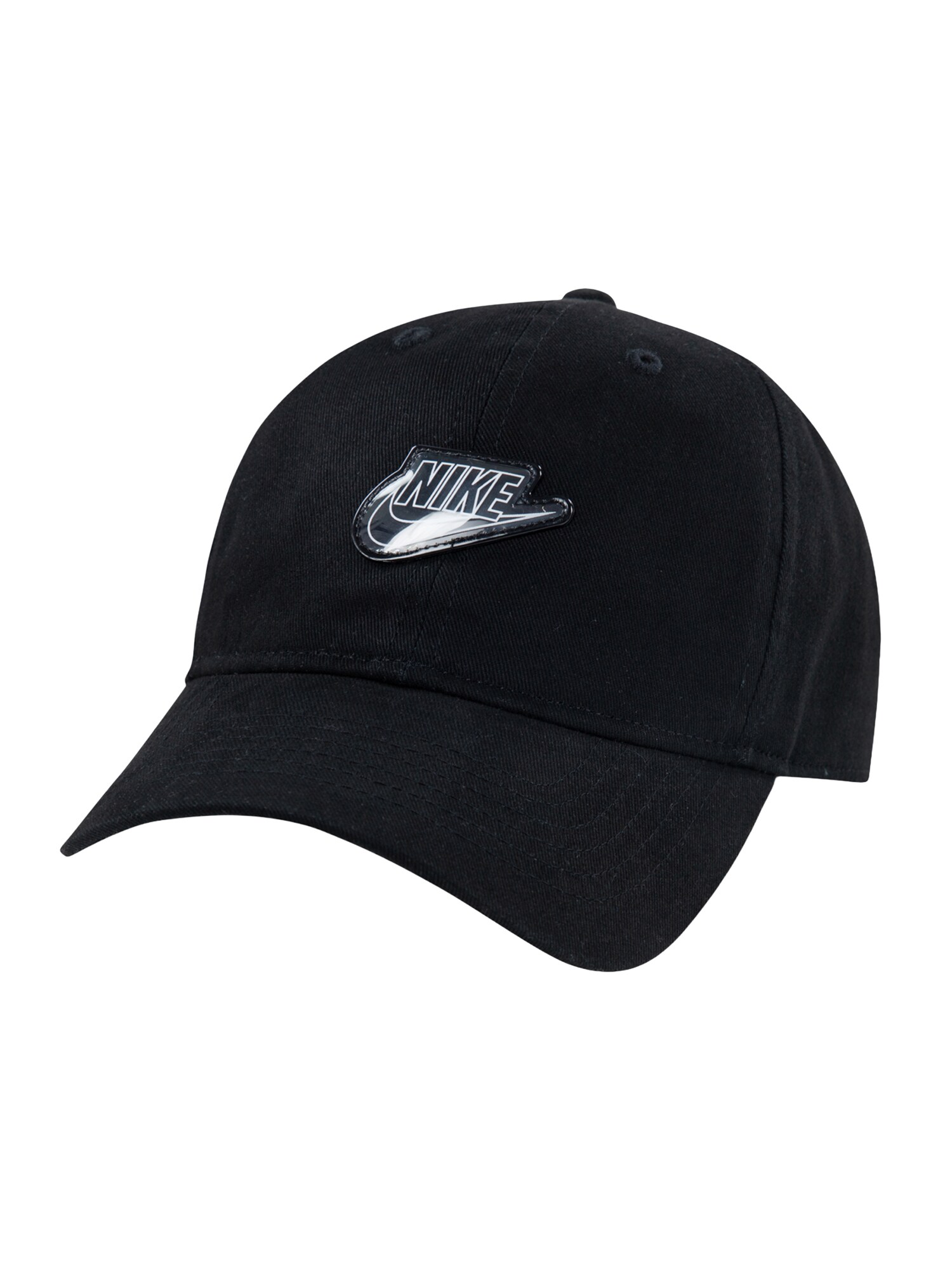 Nike Sportswear Klobúk 'NAN BUBBLE FUTURA CLUB'  čierna / biela