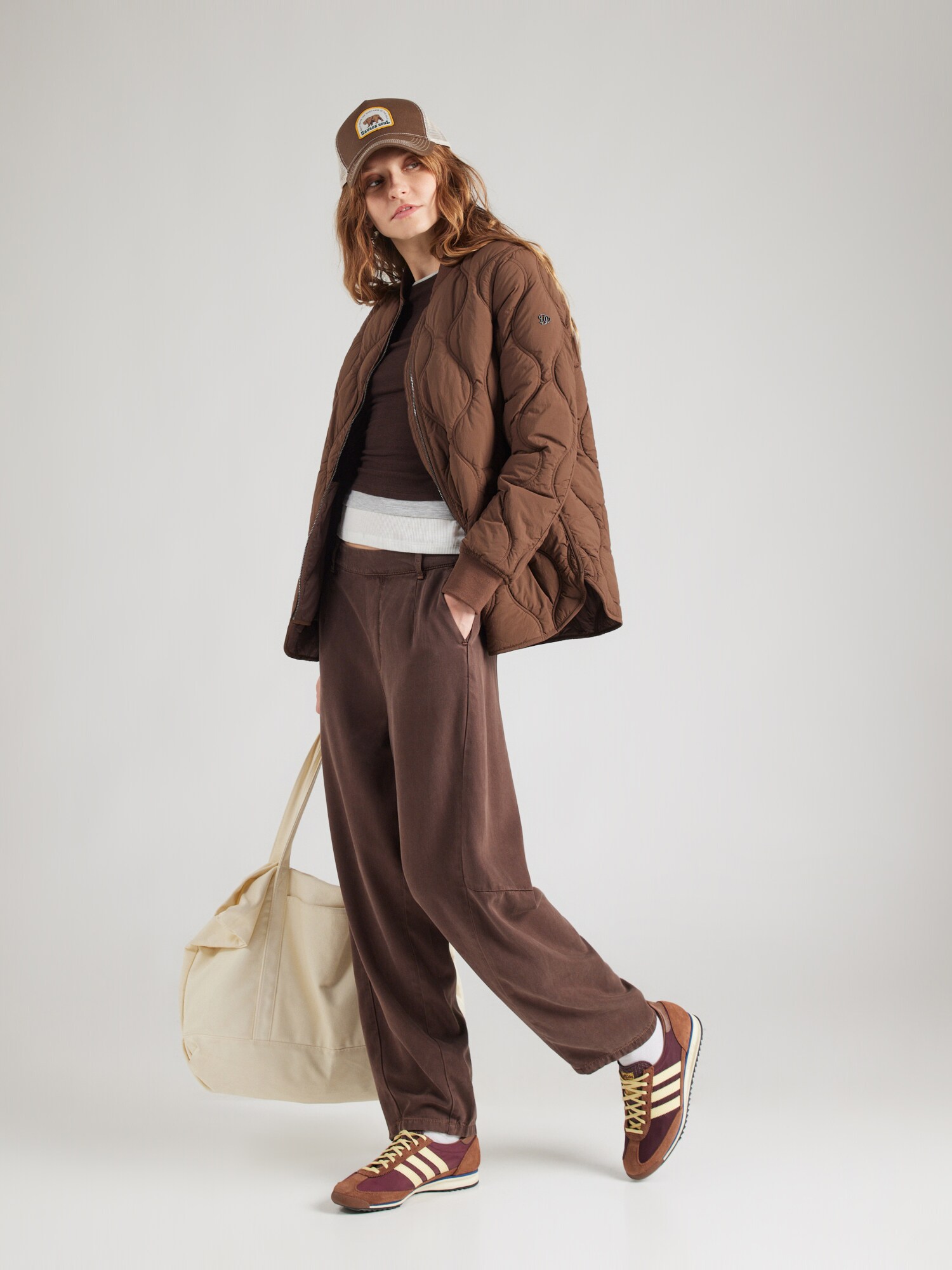 Superdry & Co Chaqueta de entretiempo  caramelo – imagen 4