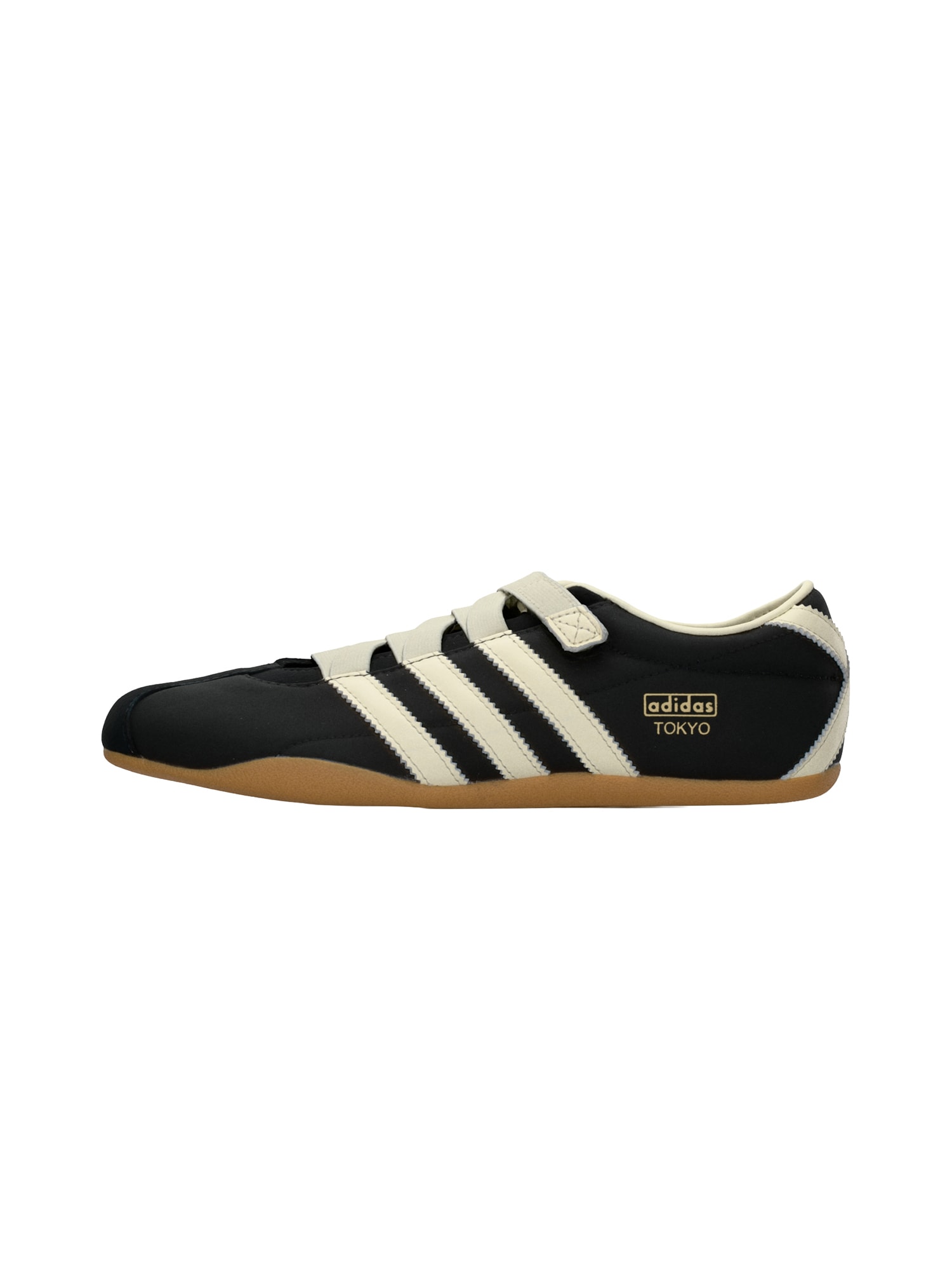 ADIDAS ORIGINALS Otvorene balerinke 'Tokyo MJ'  crna / vuneno bijela