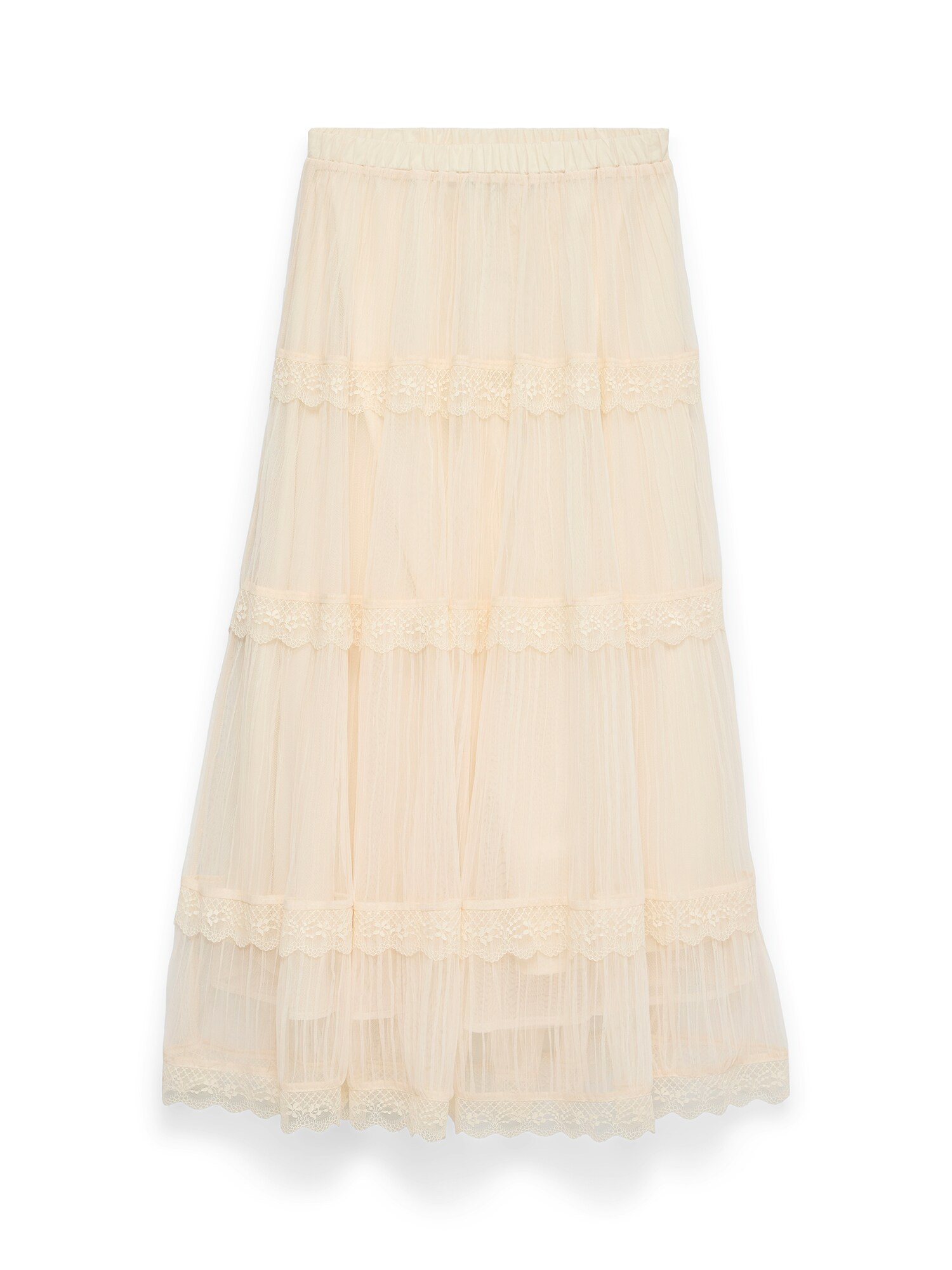 VERO MODA Fustă VMKINSLEY  bej