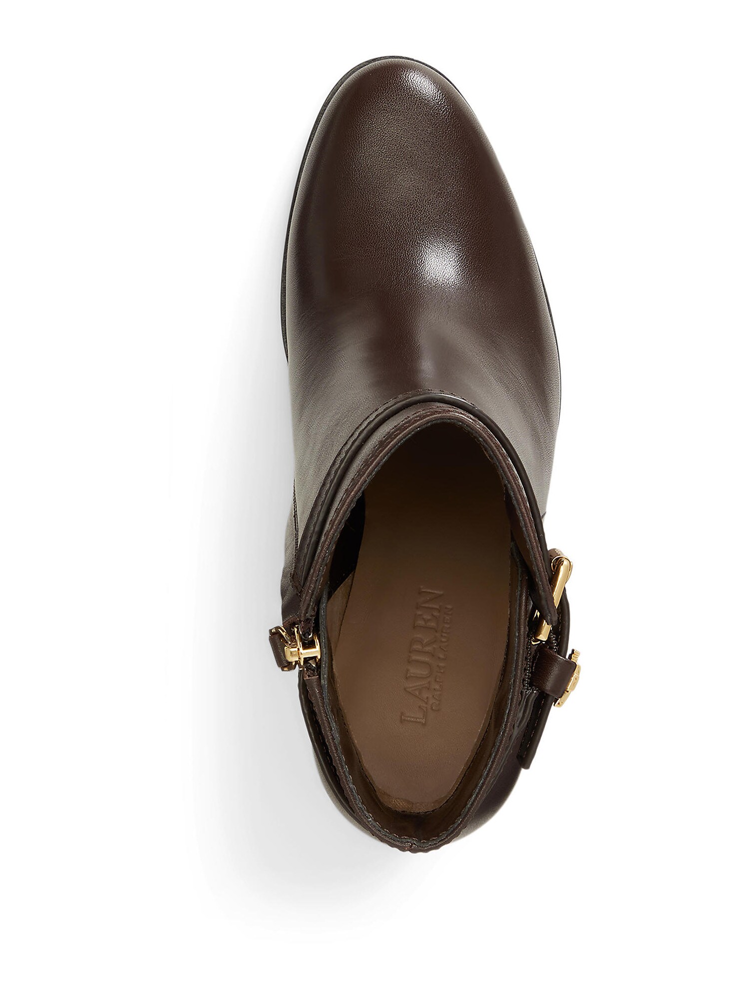 Lauren Ralph Lauren Botines 'Brooke II' marrón oscuro – imagen 3