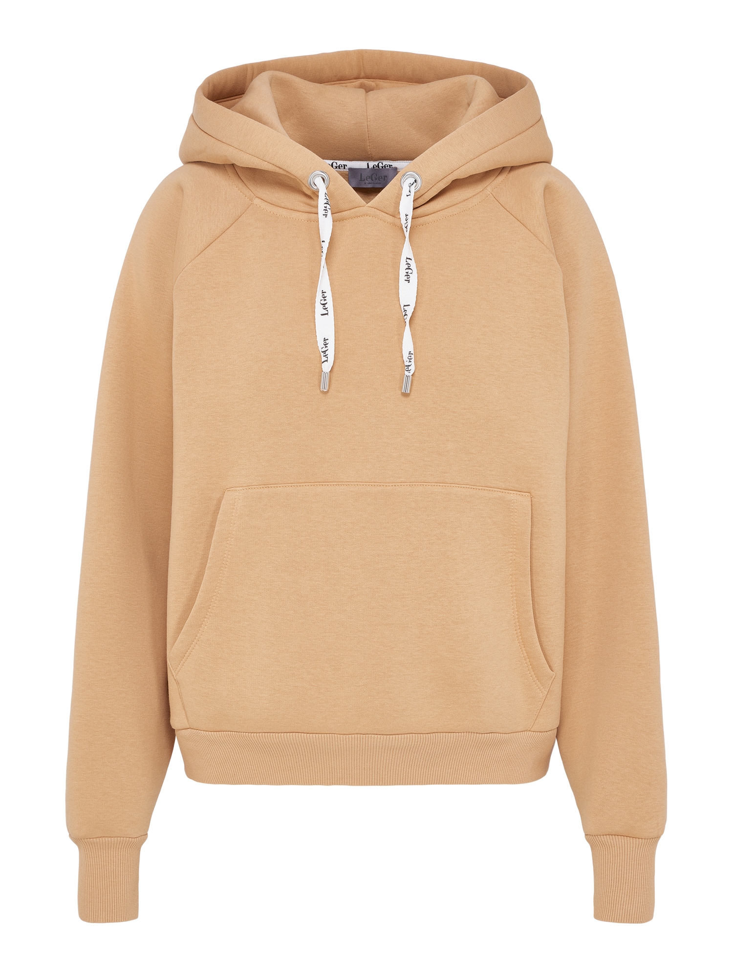 LeGer by Lena Gercke Bluză de molton Hayley  maro cămilă / alb