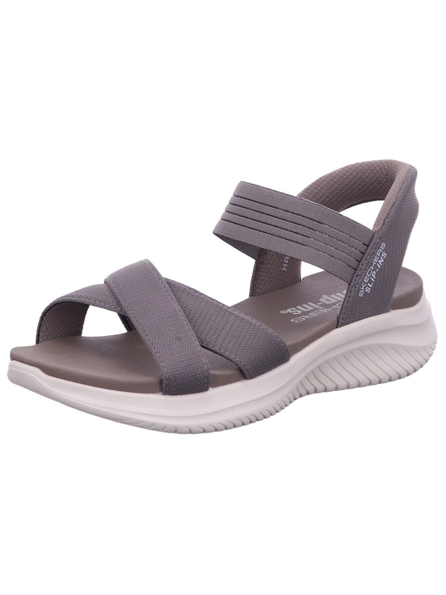 Sandalias Skechers Ultra Flex 30 Mujer 119975-DKTP Taupe Dktp