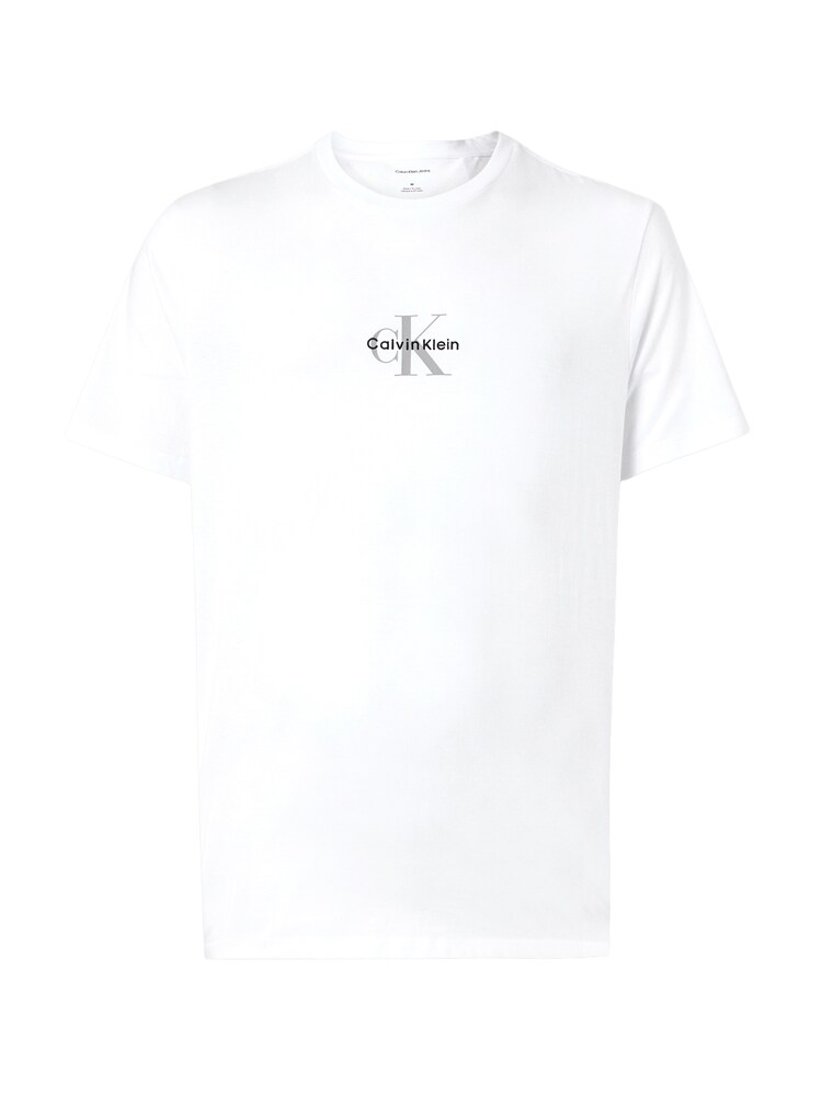 Calvin Klein Jeans T-Shirt Herren Größe L grau / schwarz / weiß