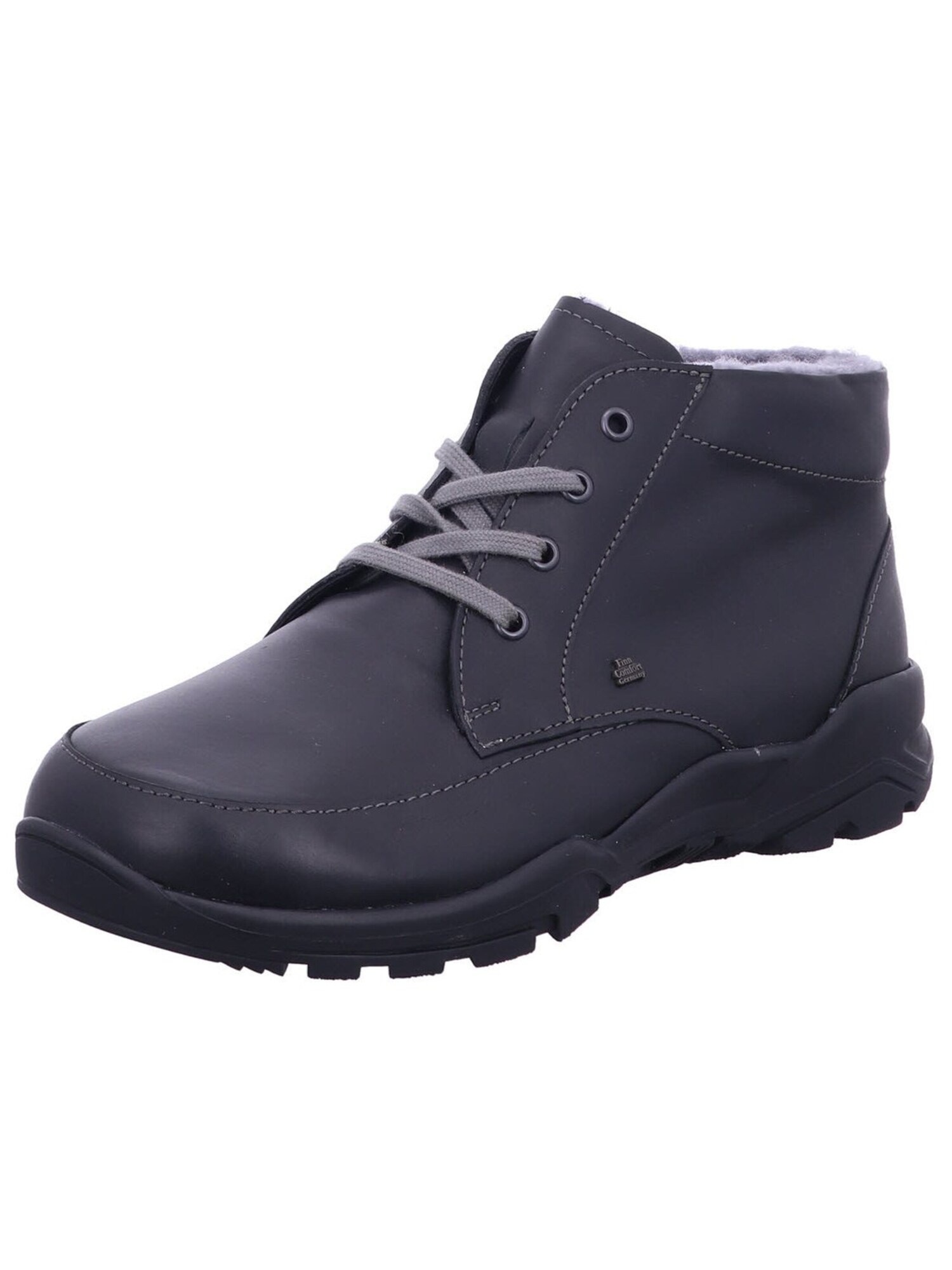 Finn Comfort Boots 'Winterboot Herren 03916 001099 Echtleder In Schwarz' Zwart