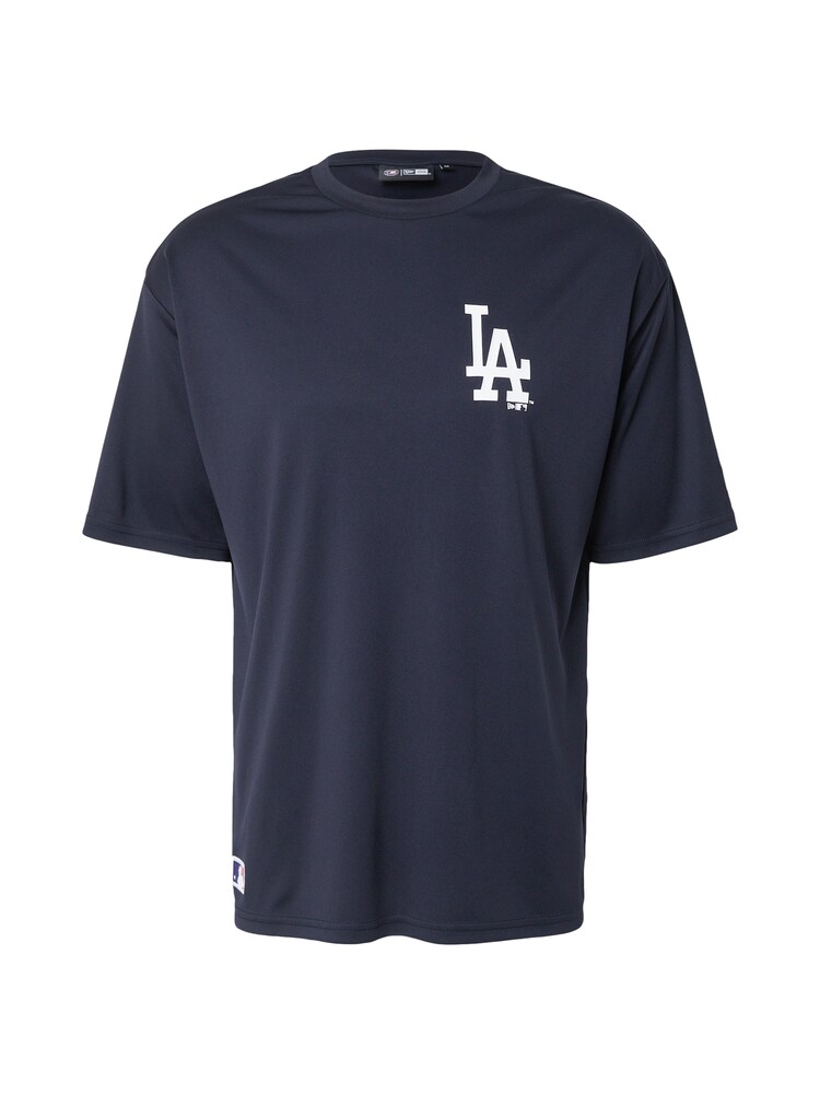 NEW ERA T-Shirt 'LEAGUE ESSENTIALS' Herren Größe L navy / weiß