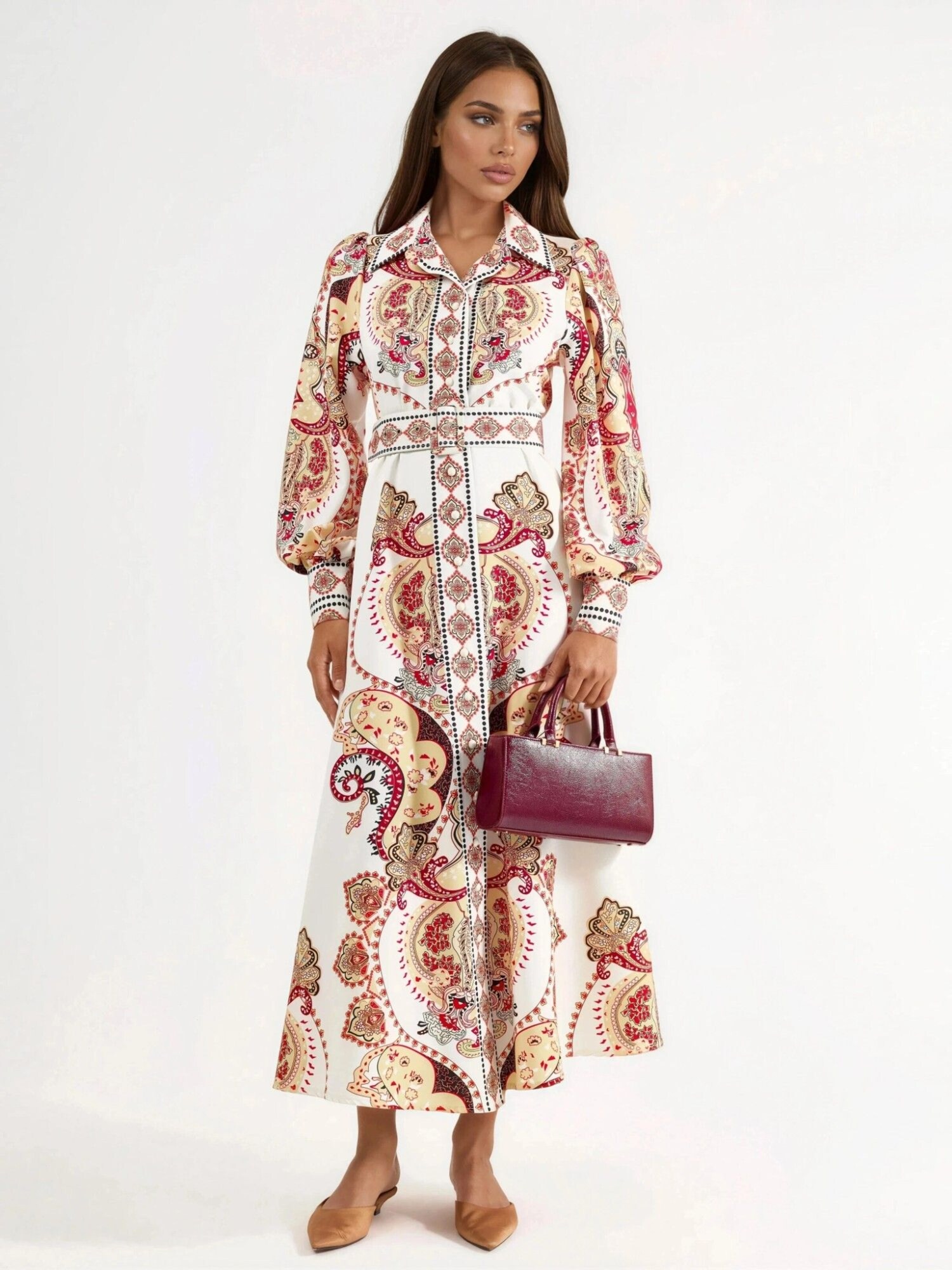 MSN Collection Haljina 'Maxi' bijela