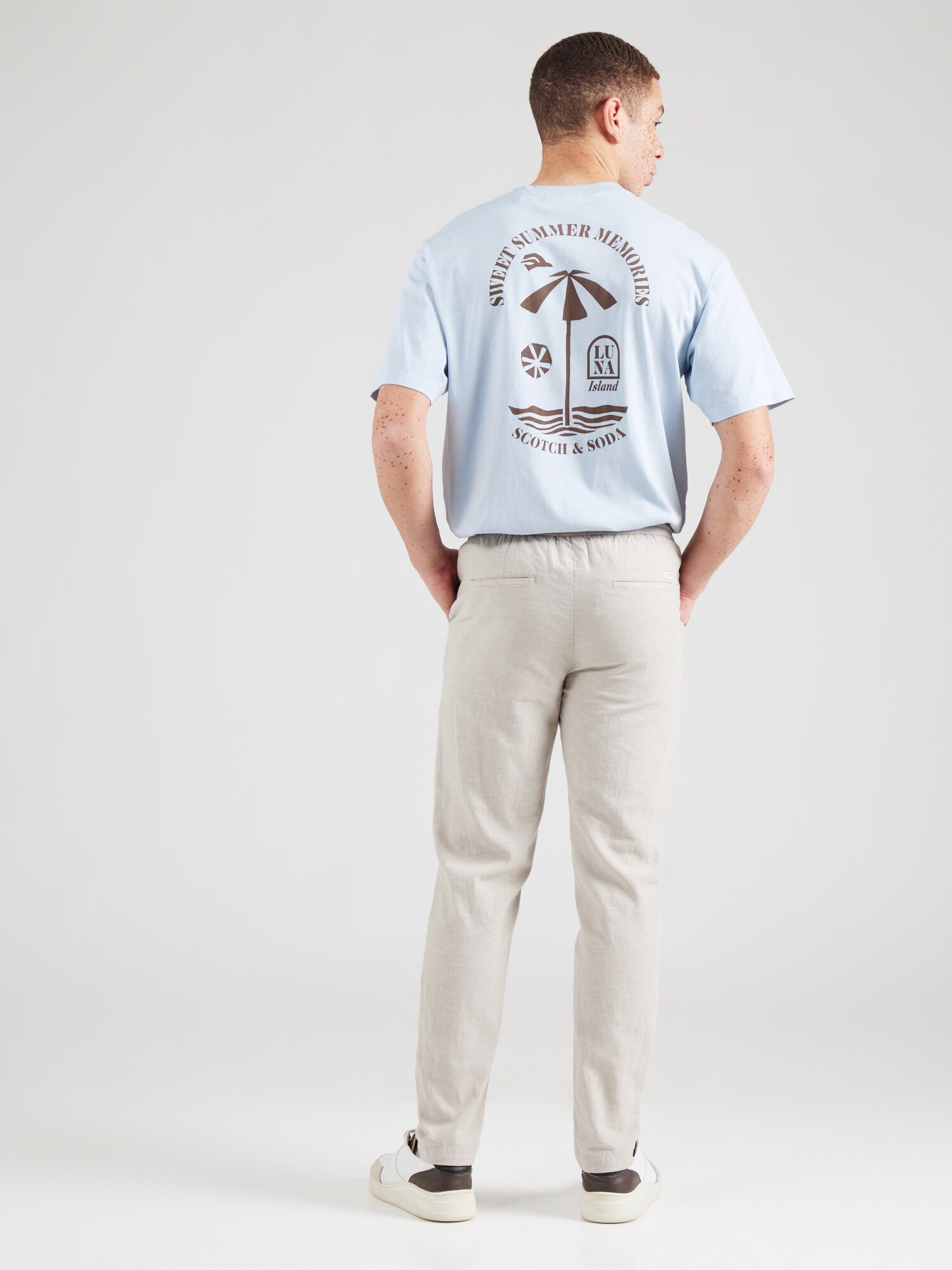 SCOTCH & SODA Pantalón 'Warren' gris claro – imagen 3