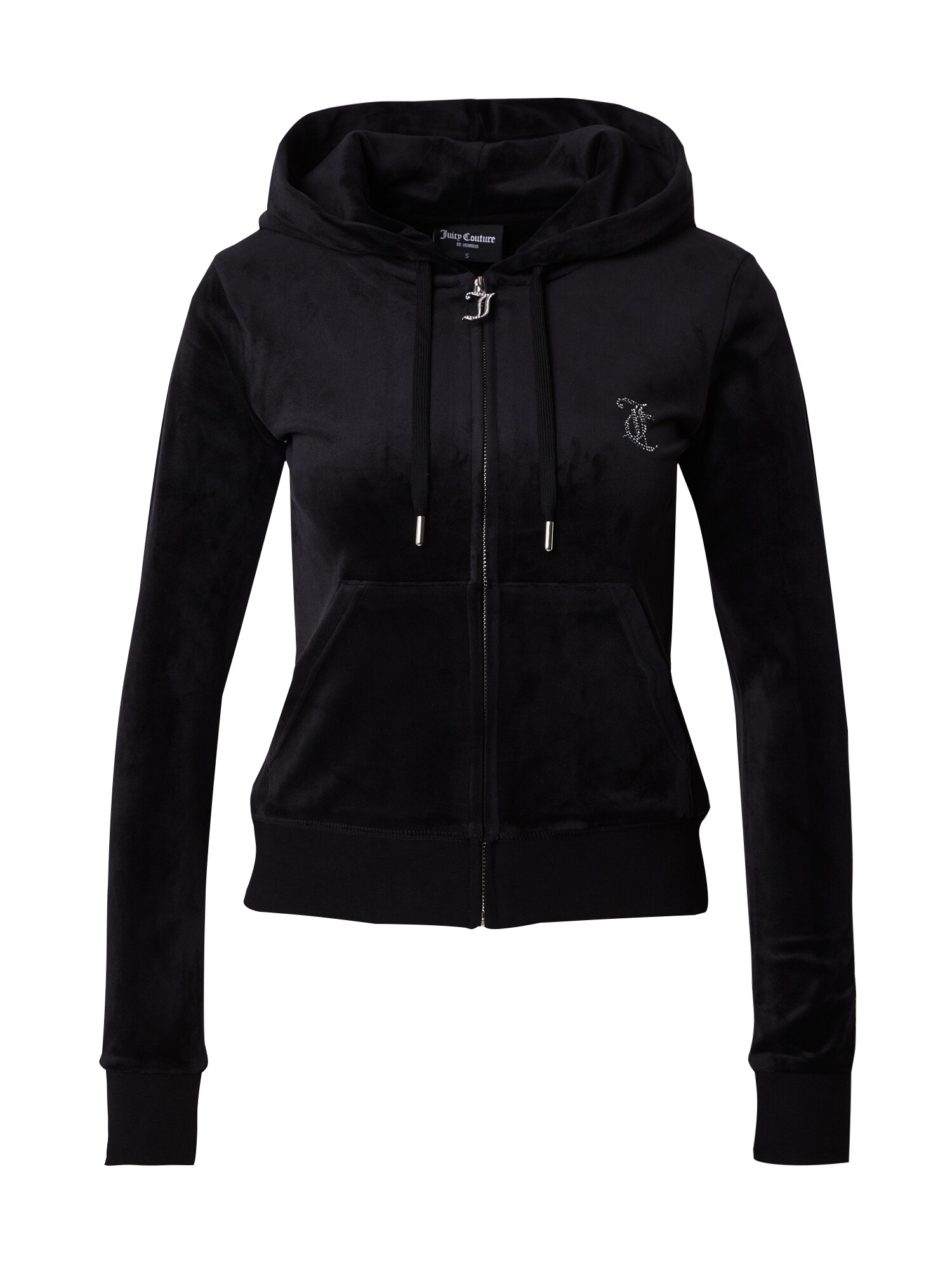 Juicy Couture Kardigán  čierna / strieborná