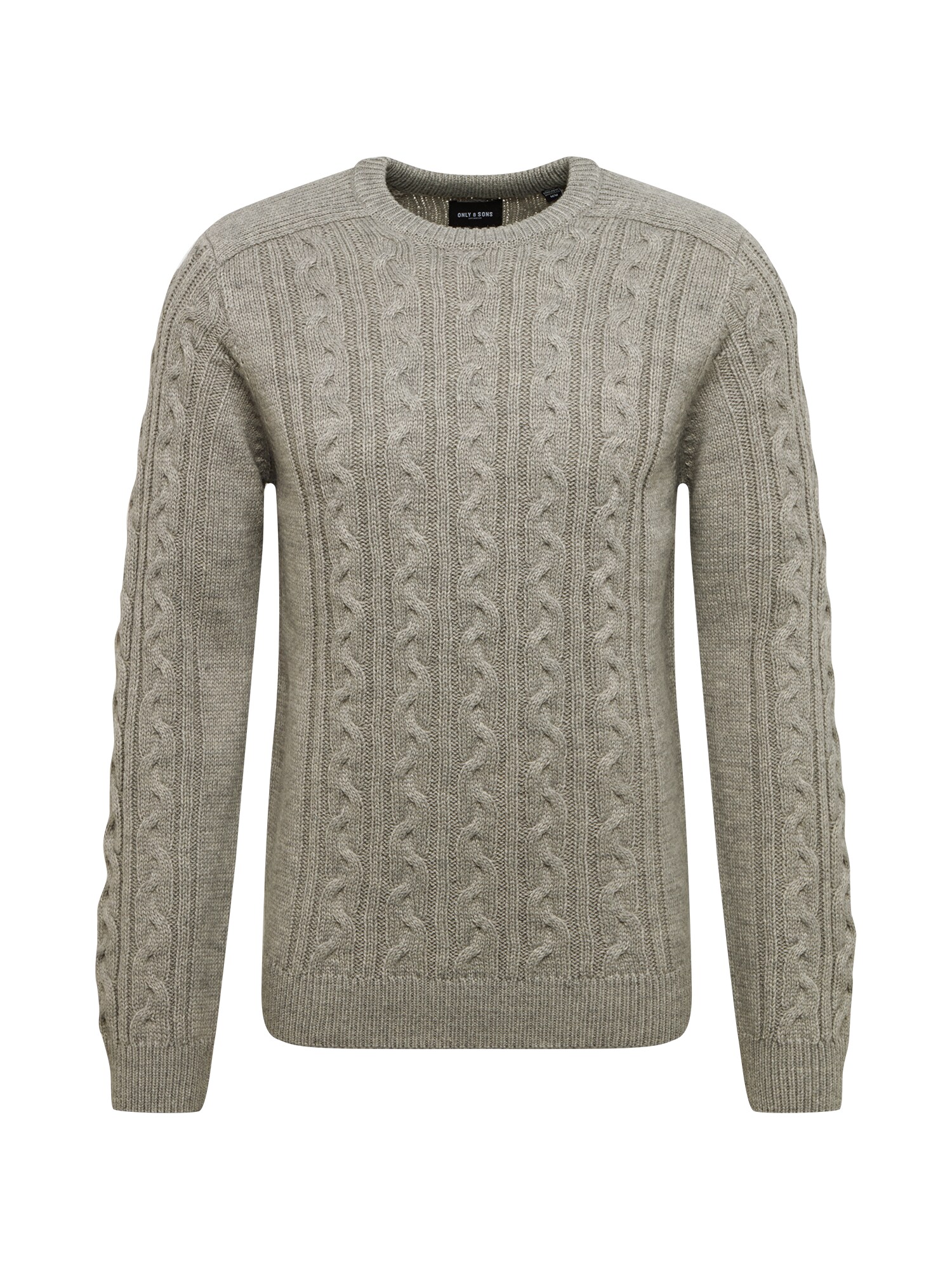 Only & Sons Megztinis 'KEVIN 5'  rusvai pilka