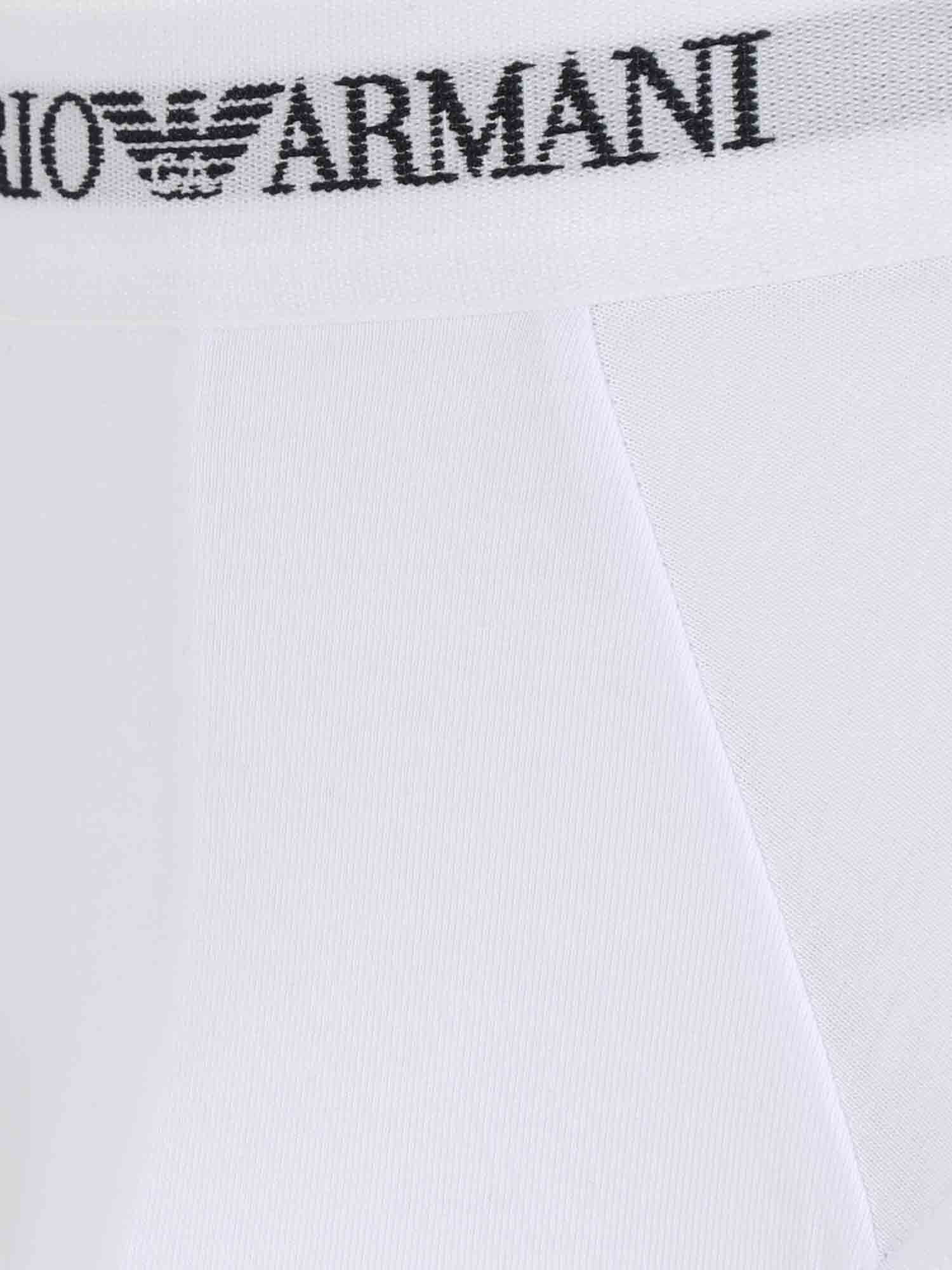 Emporio Armani Braga negro / blanco – imagen 14
