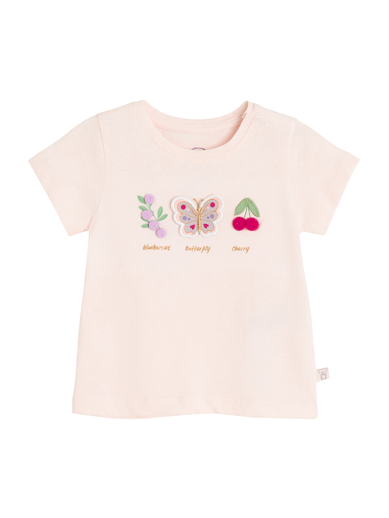 Cool Club Tricou  auriu / verde măr / roz / roz pudră