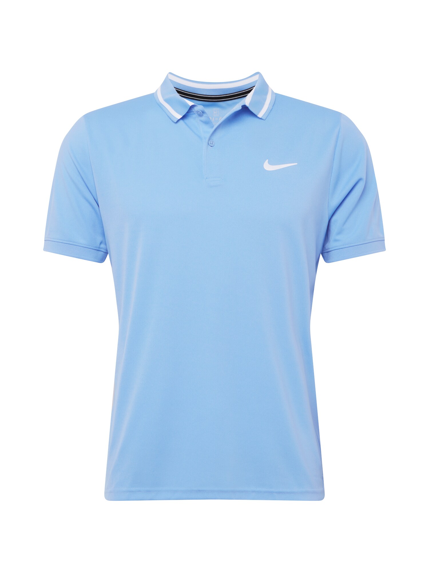 NIKE Sportiniai marškinėliai  mėlyna / balta