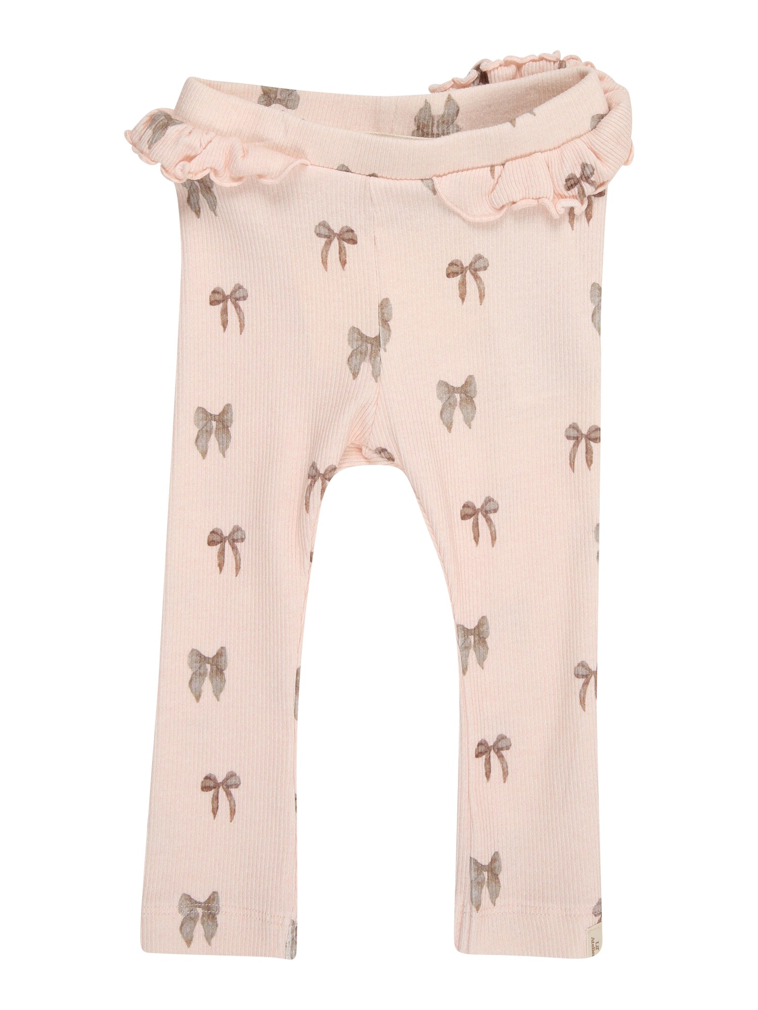 Lil'Atelier Leggings 'NBFGAVO'  mokka / rózsaszín akciós termékkép 1
