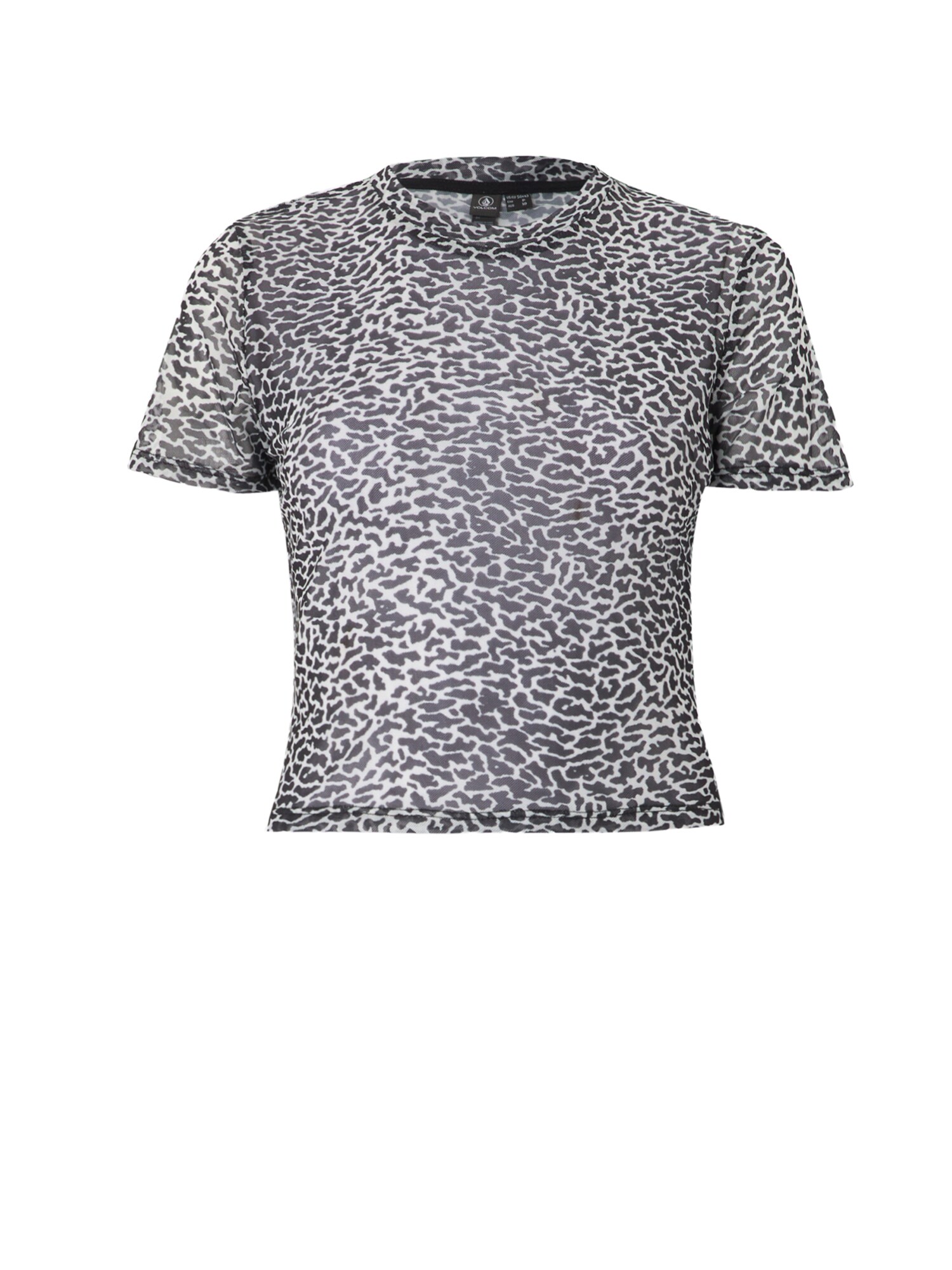 Volcom Tricou  negru / alb