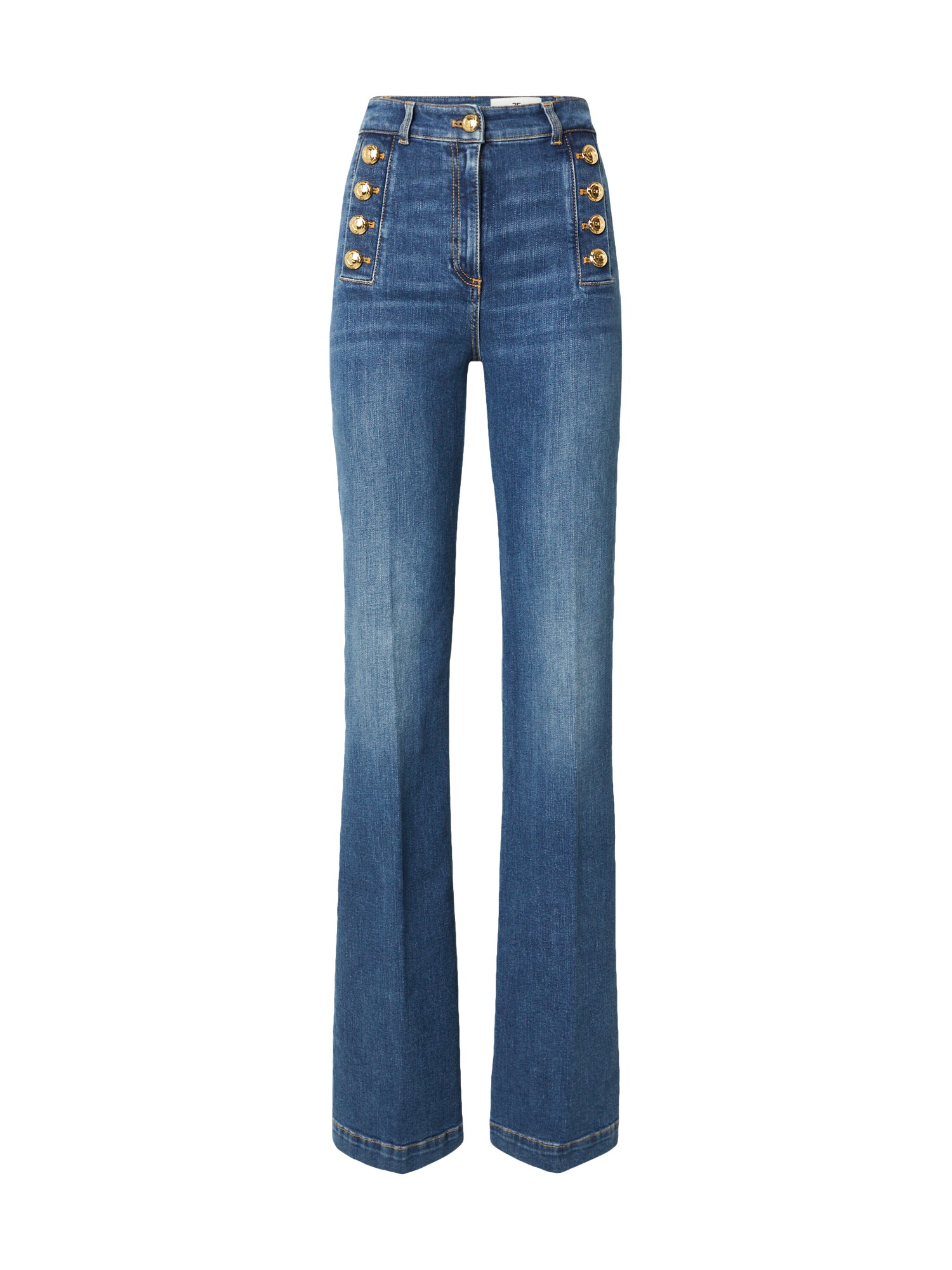 Elisabetta Franchi Džínsy  modrá denim