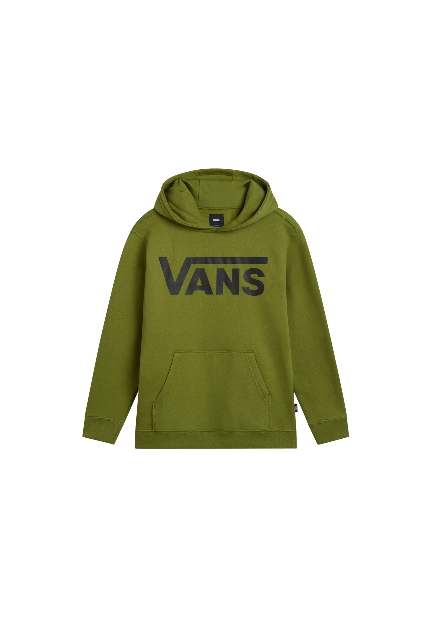 VANS Bluză de molton Classic II  verde / negru