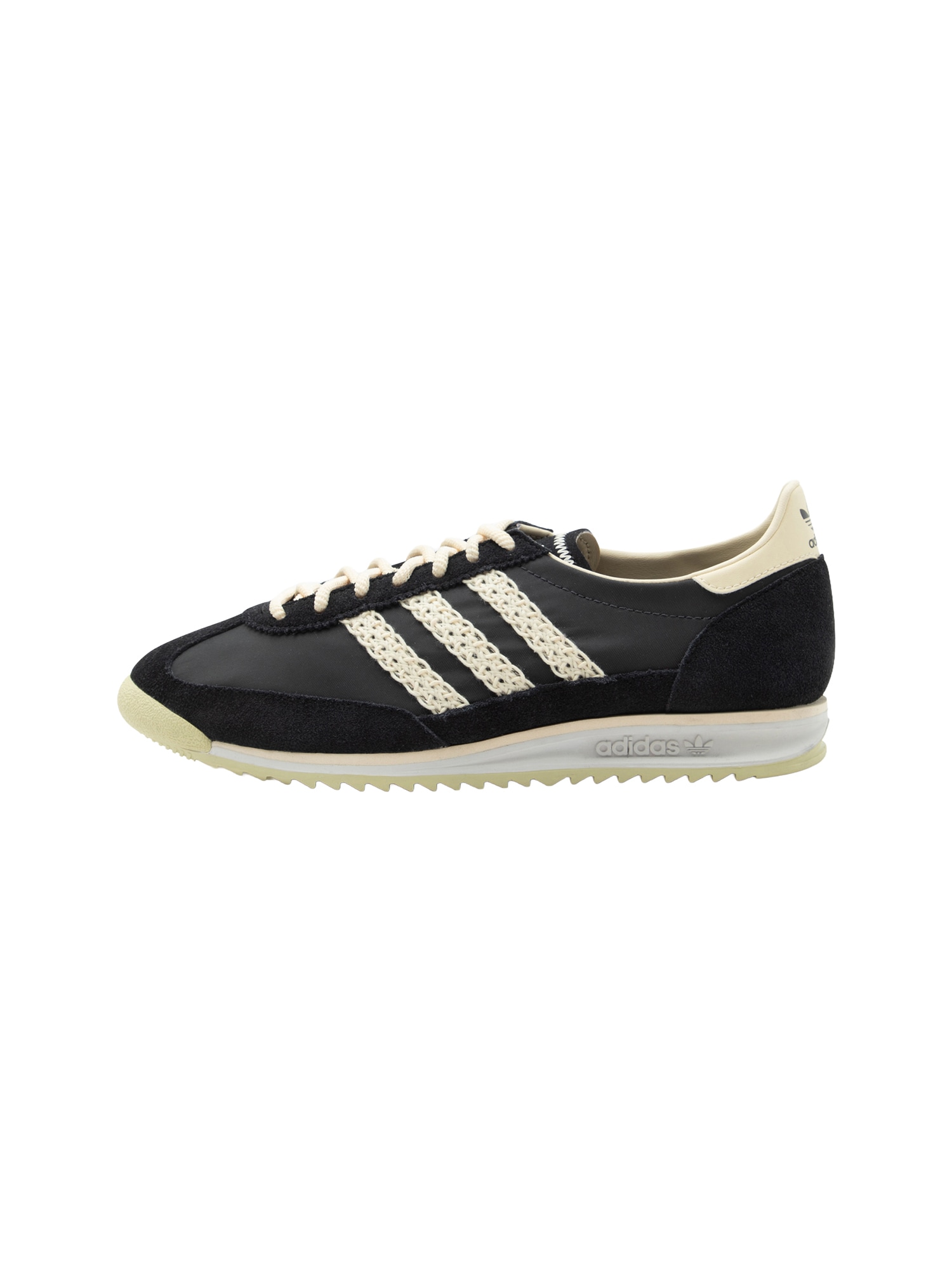 ADIDAS ORIGINALS Sneaker low 'SL 72'  crem / negru