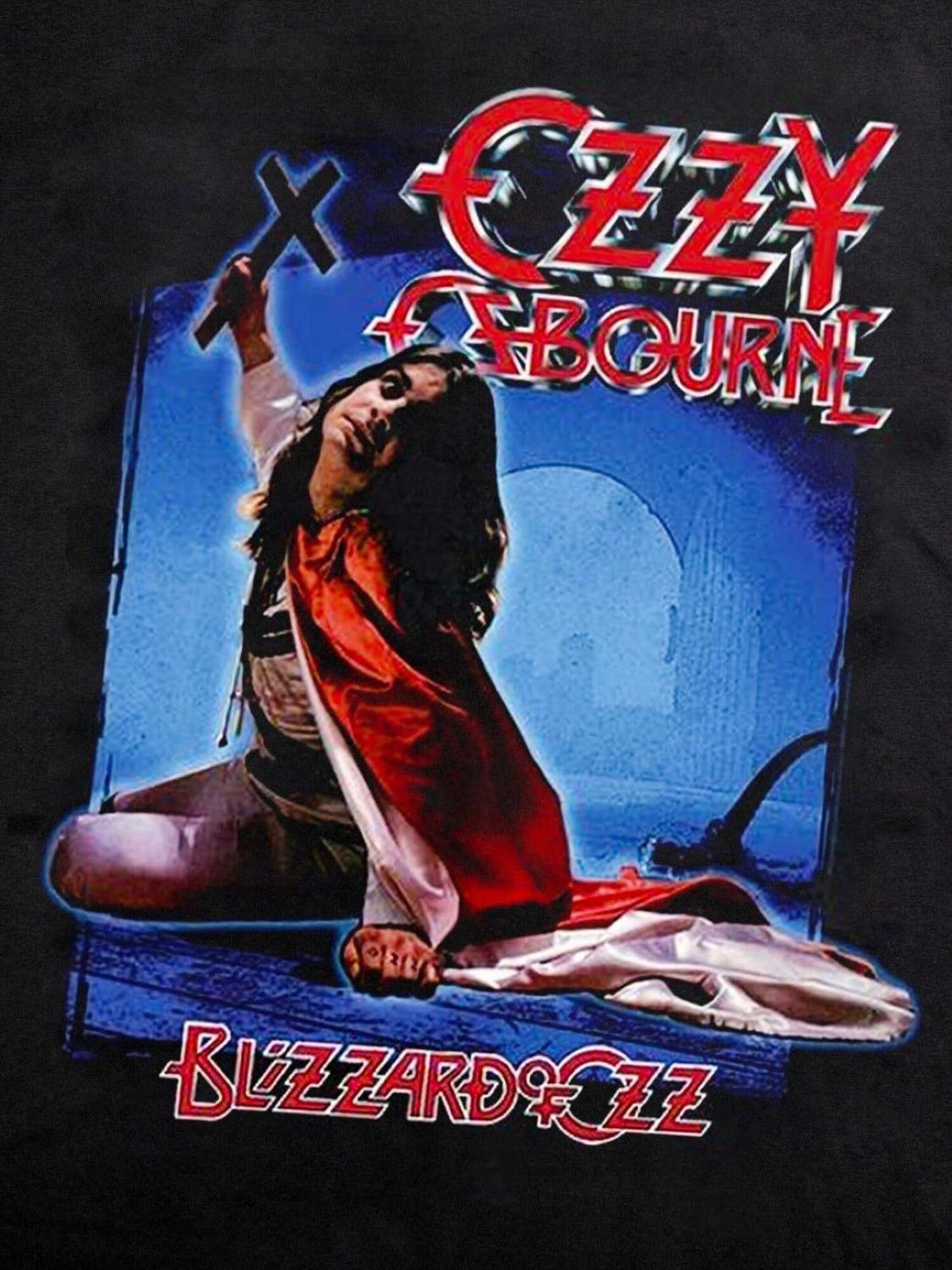 Rockshirts Sudadera 'Ozzy Osbourne Blizzard of Ozz'  negro – imagen 3