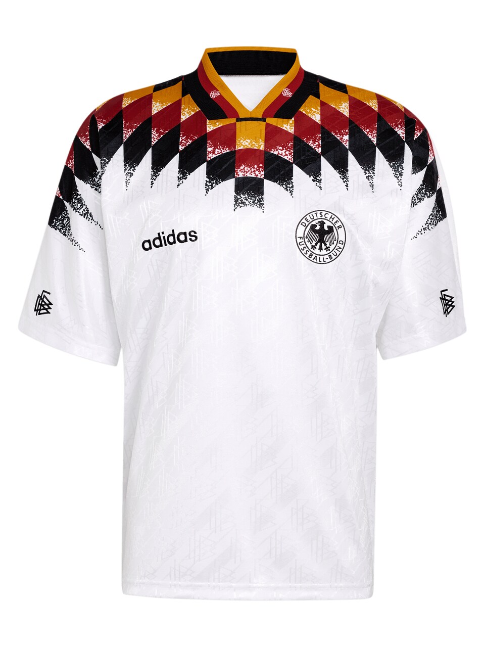 Trikå 'Home DFB 94' gul / röd