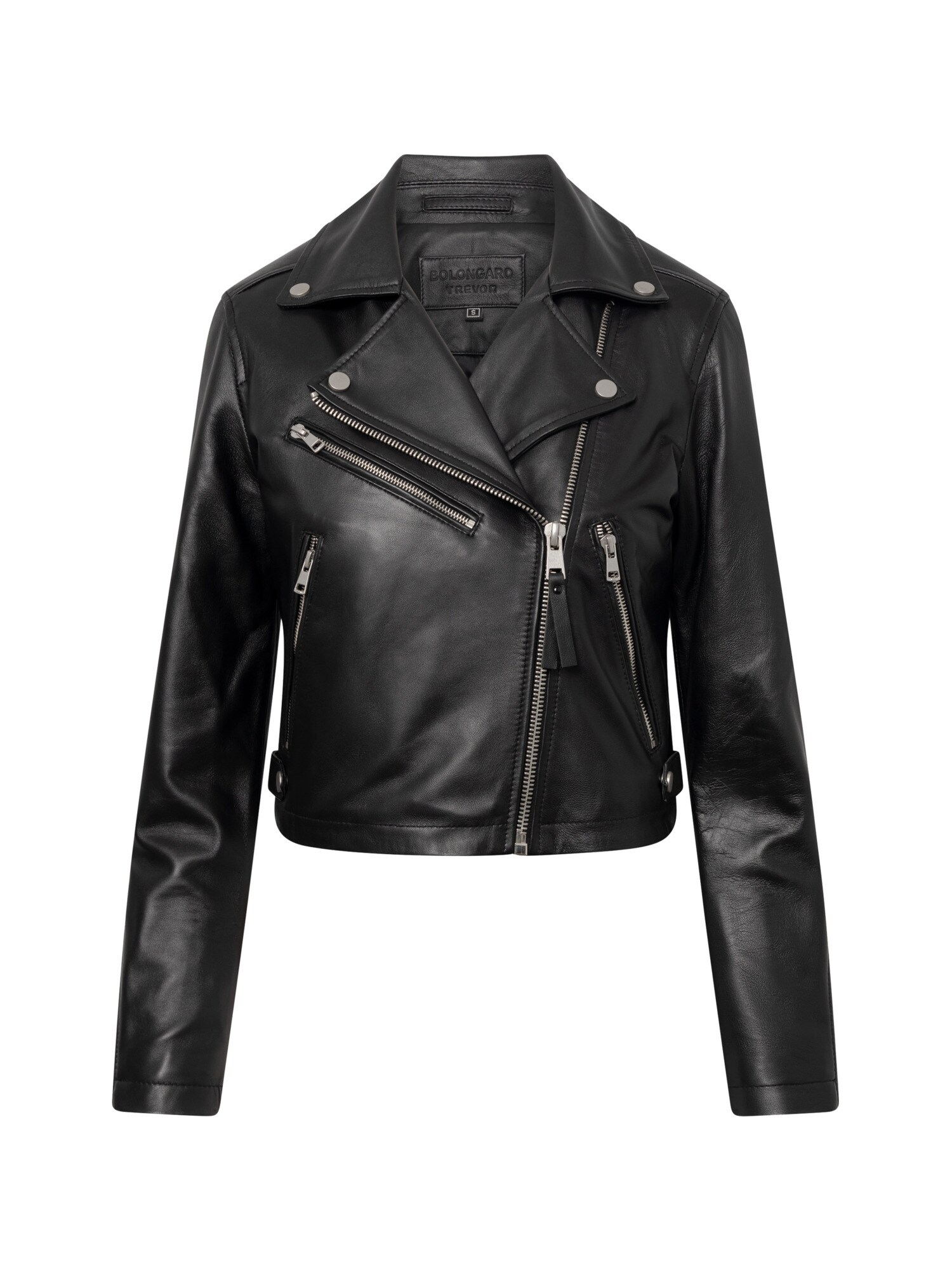 Bolongaro Trevor Giacca di mezza stagione ' Jasmine Biker ' nero