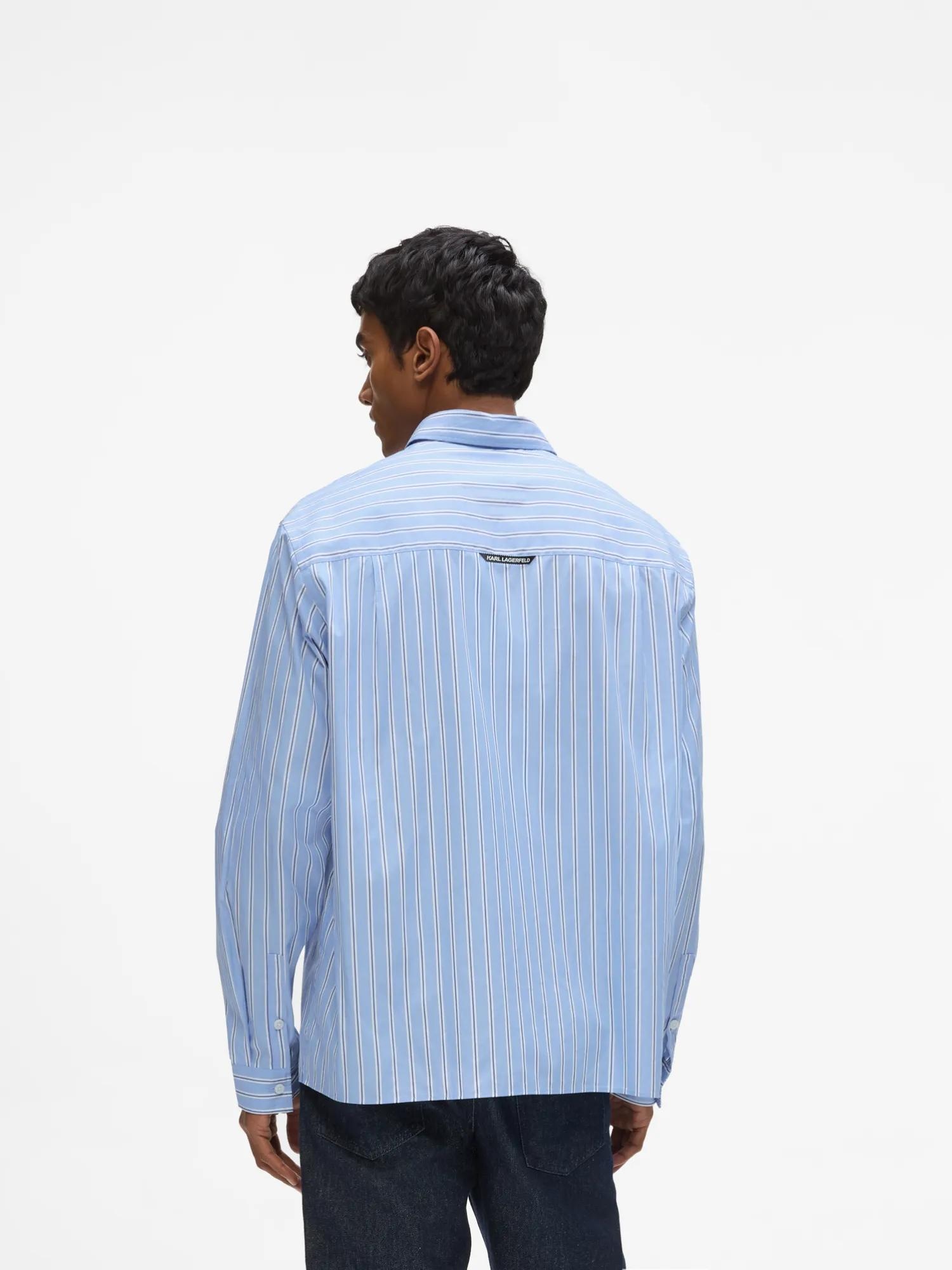Karl Lagerfeld Camisa  azul claro – imagen 9