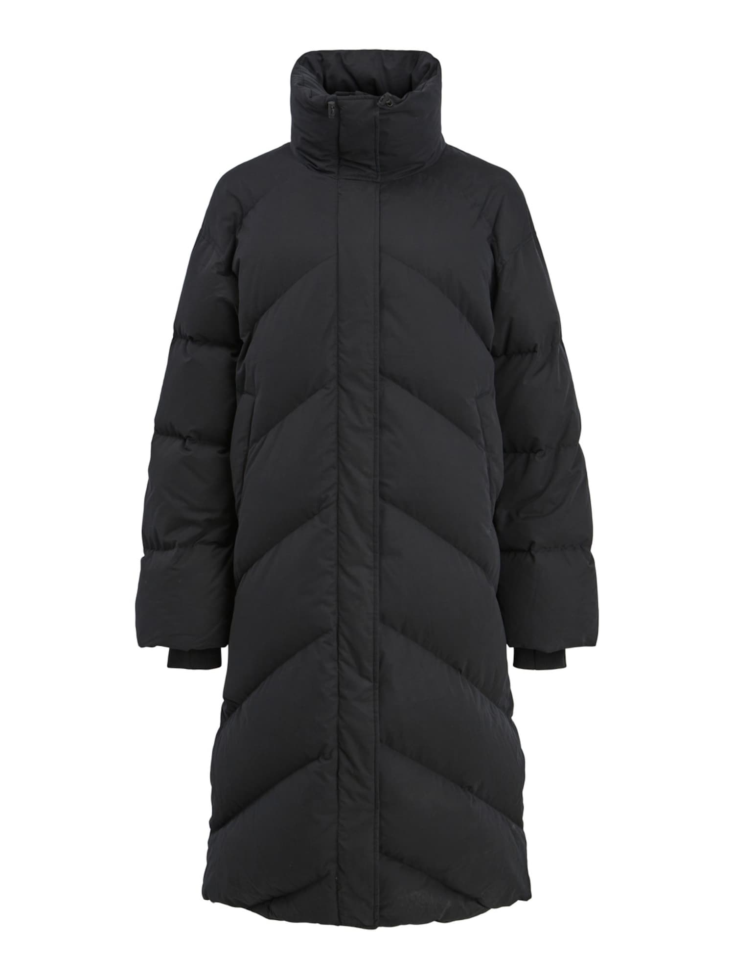 OBJECT Žieminis paltas 'Maddie' juoda