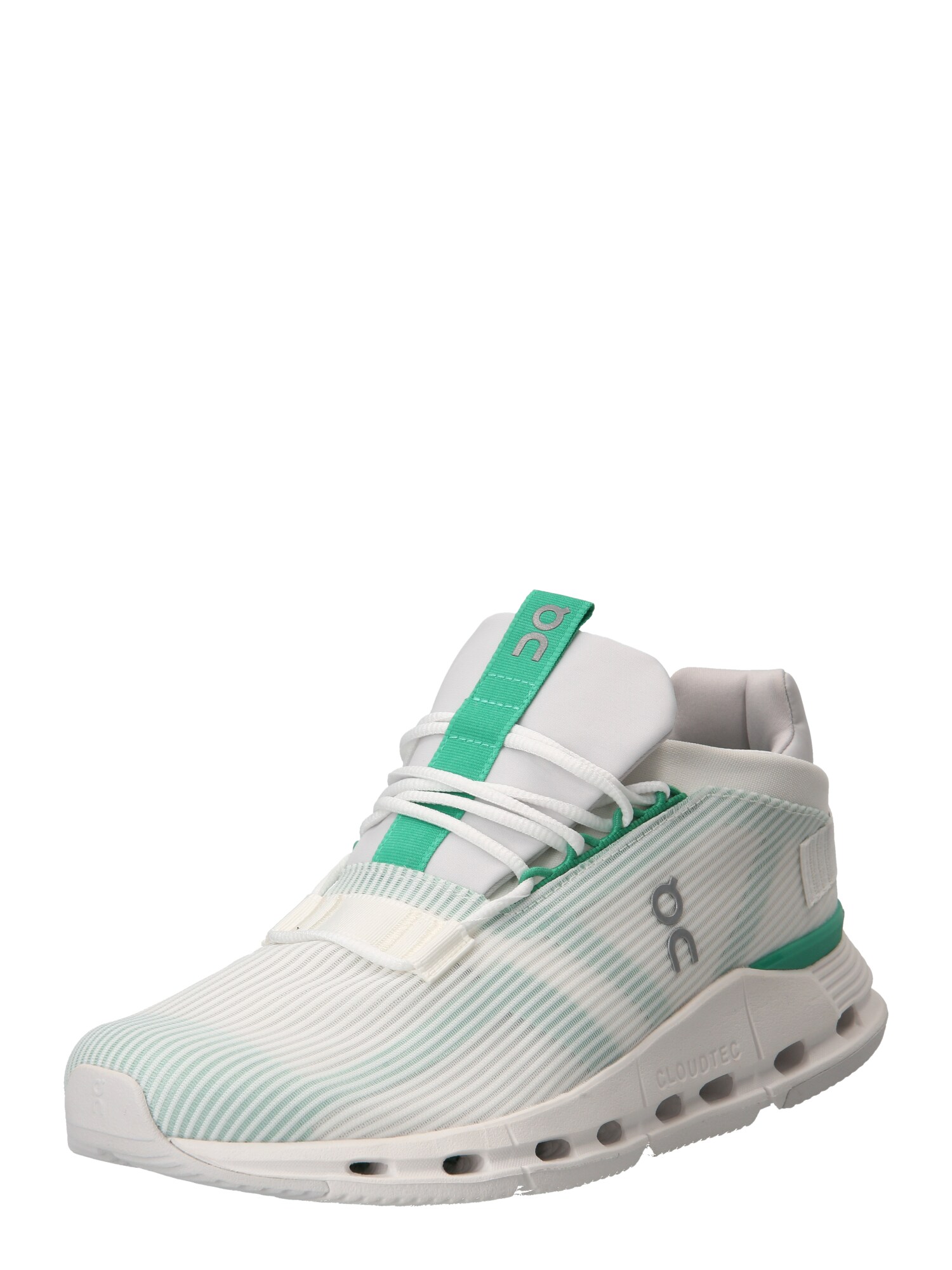 On Sapatilha de corrida 'Cloudnova Void'  cinzento / verde / branco