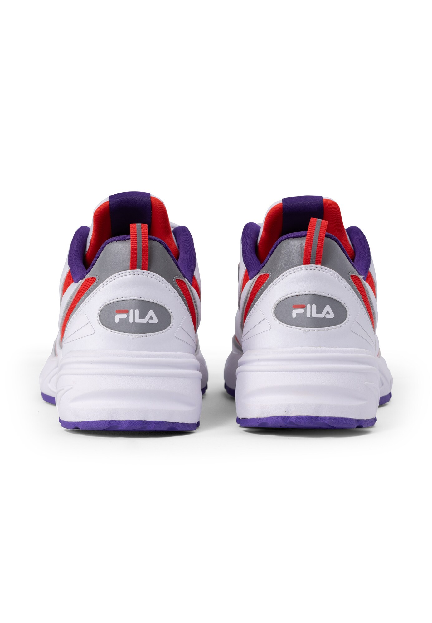 FILA Sportcipő 'ACTIX'  világosszürke / szilva / piros / fehér termék 2. képe