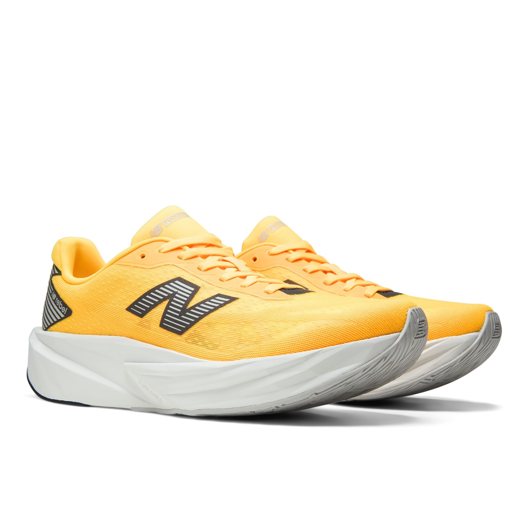 New balance Zapatillas de running 'FuelCell Rebel v5 Grey Days' naranja / blanco – imagen 3
