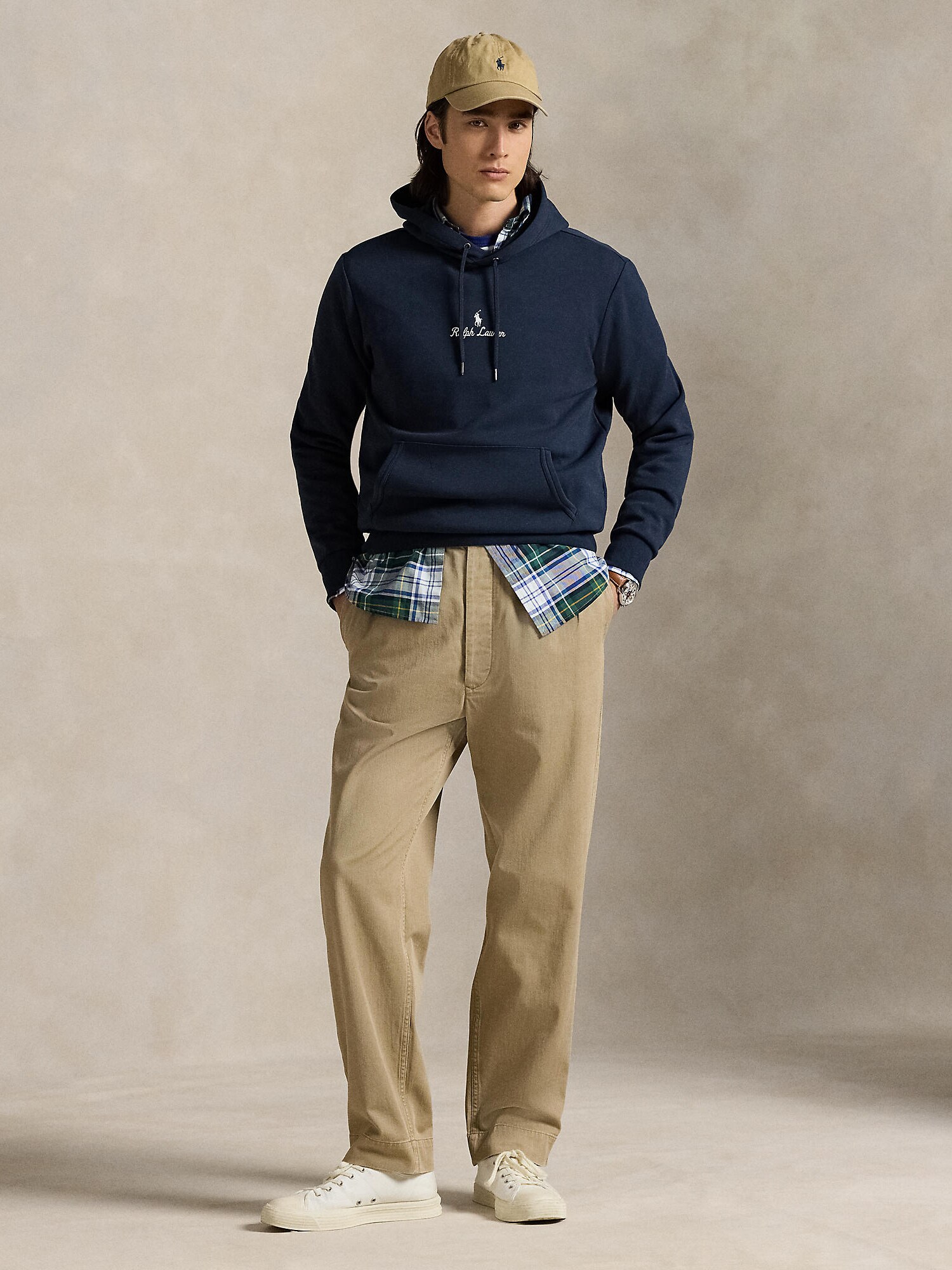Polo Ralph Lauren Mikina námornícka modrá / biela (obrázok 4)