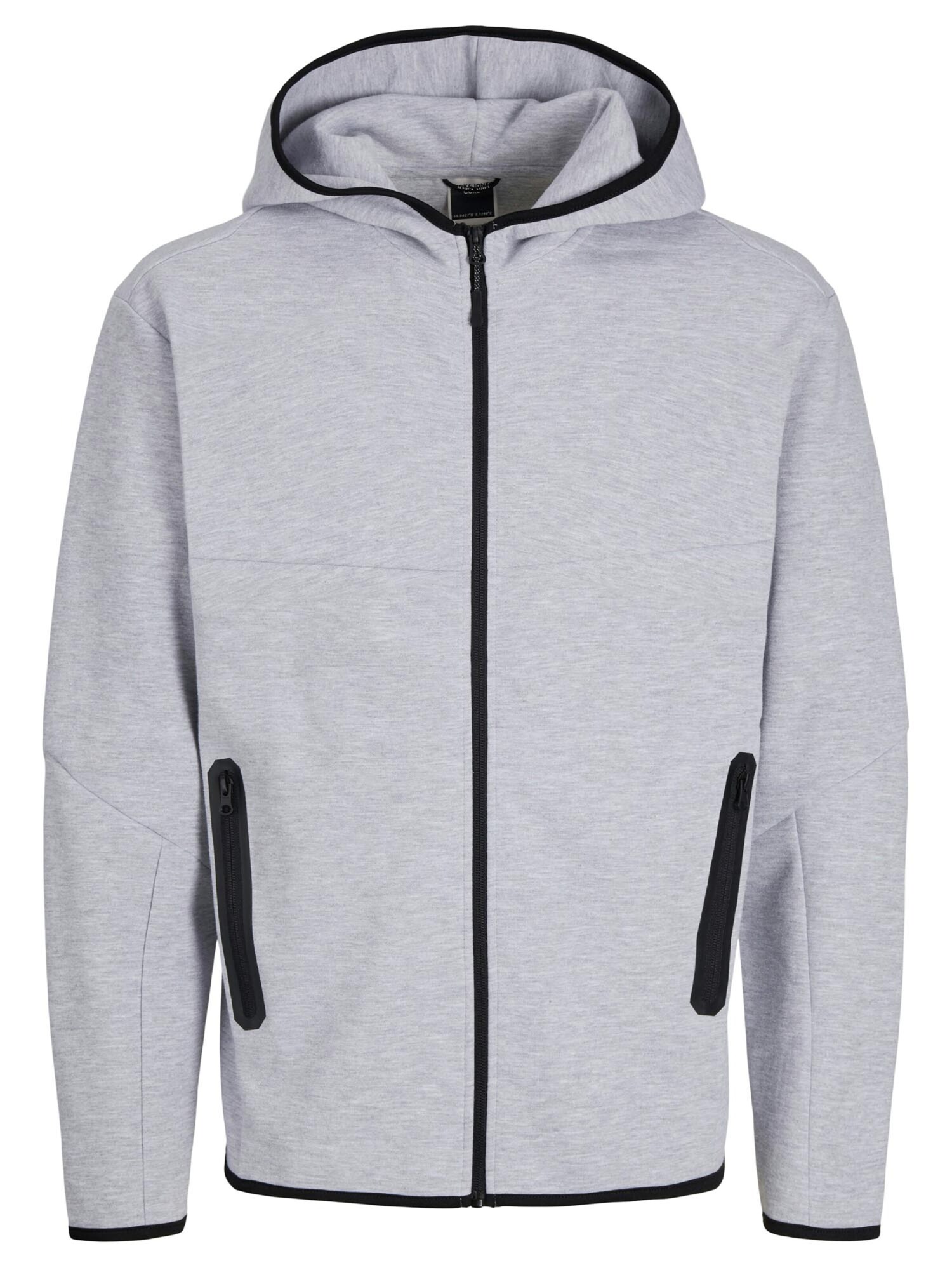 JACK & JONES Hanorac Fusion gri deschis