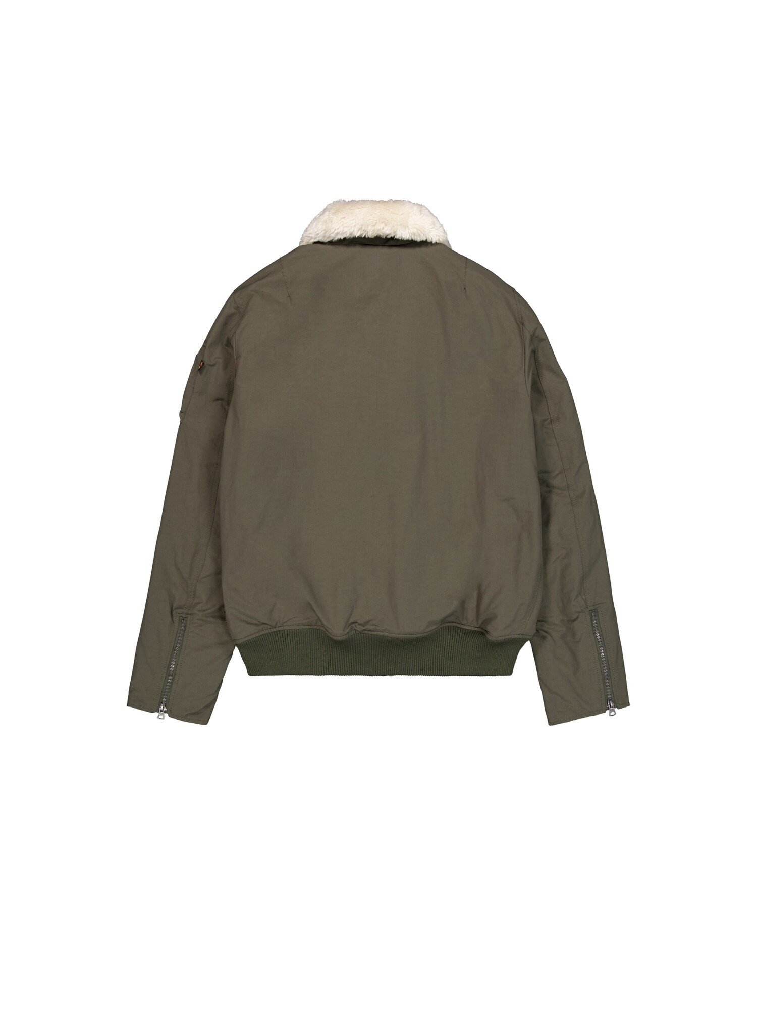 ALPHA INDUSTRIES Chaqueta de entretiempo crema / oliva / negro – imagen 4