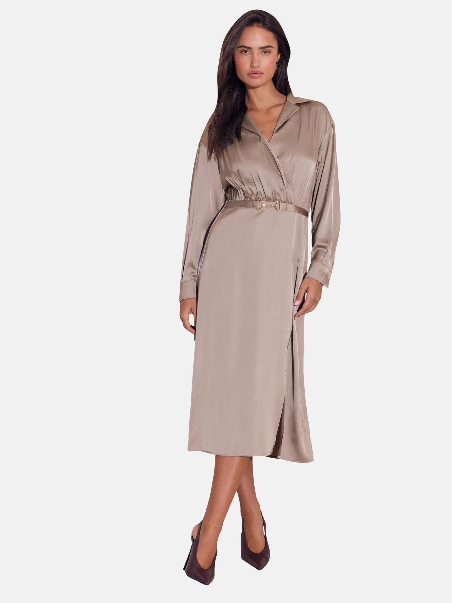 Lipsy Rochie culoarea pielii