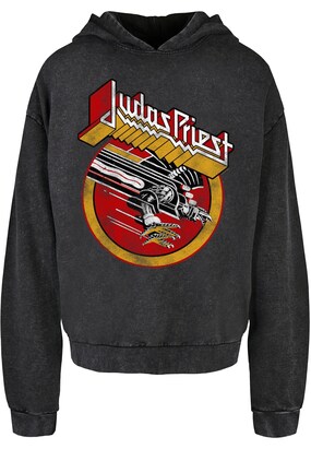 Merchcode Sweatshirt ‘Judas Priest’ Gemengde kleuren / Zwart