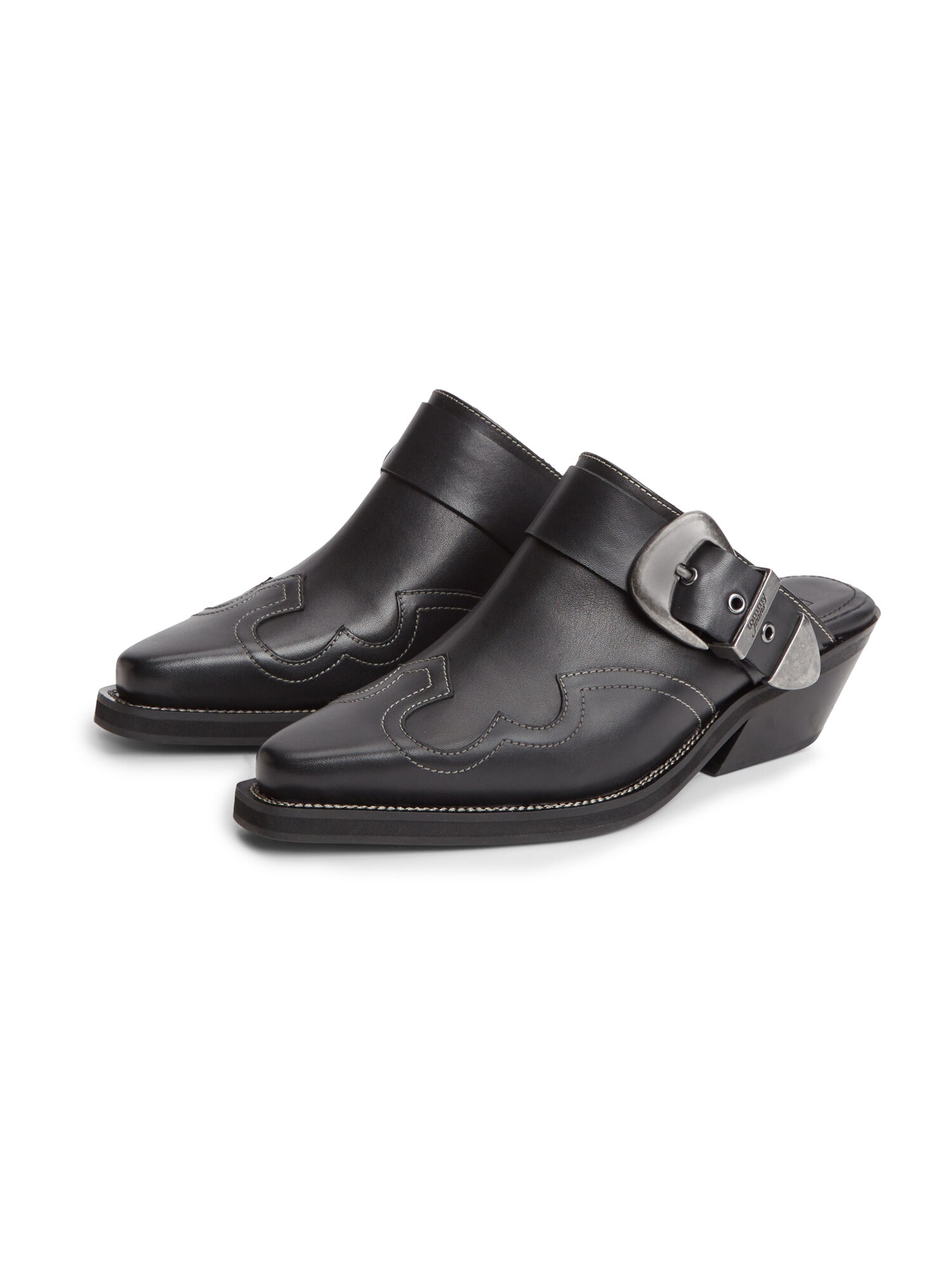 Tommy Jeans Zapatos abiertos 'Archive Cowboy'  negro – imagen 2