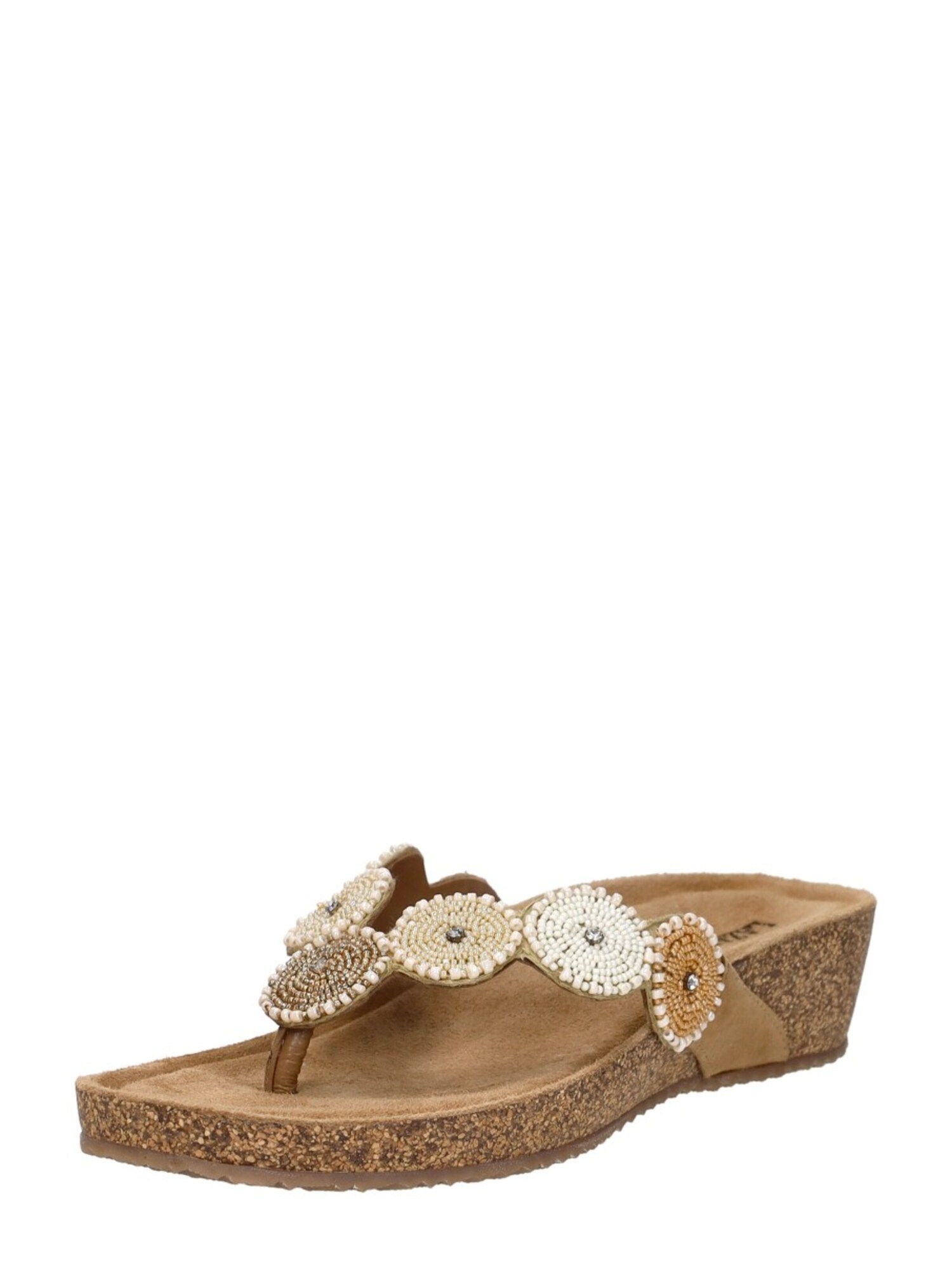 Lazamani Teenslipper 'Mare' Beige