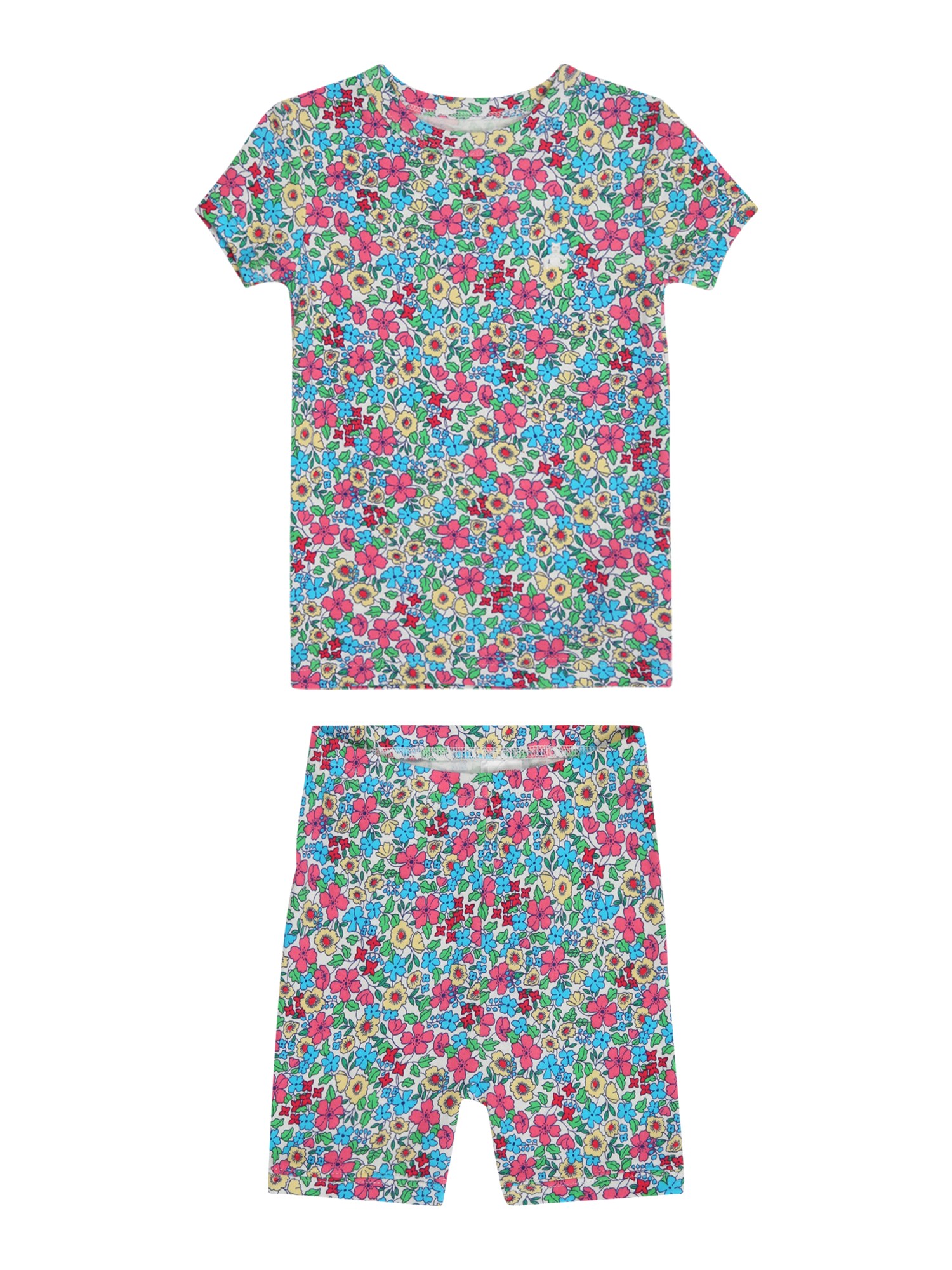 GAP Pijamale  azuriu / galben deschis / roz / alb