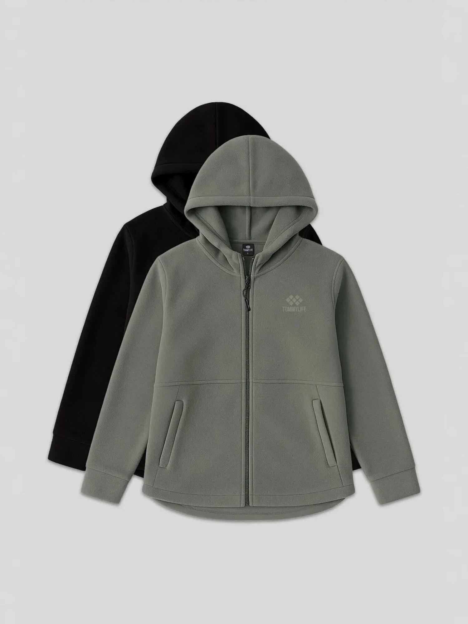 Tommy Life Sweater majica 'Kapuzenpullover' miks boja