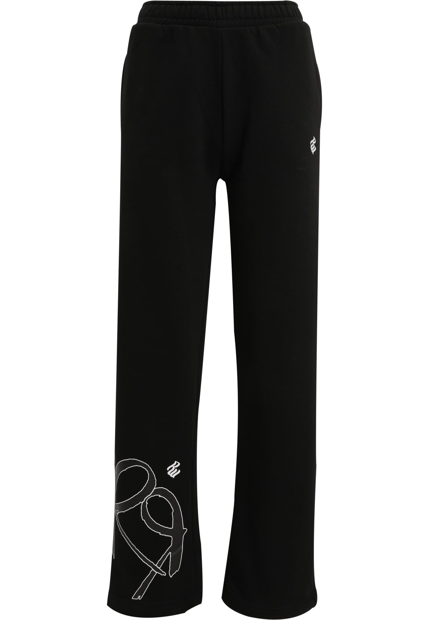 ROCAWEAR Nadrág  fekete / fehér akciós termékkép 1