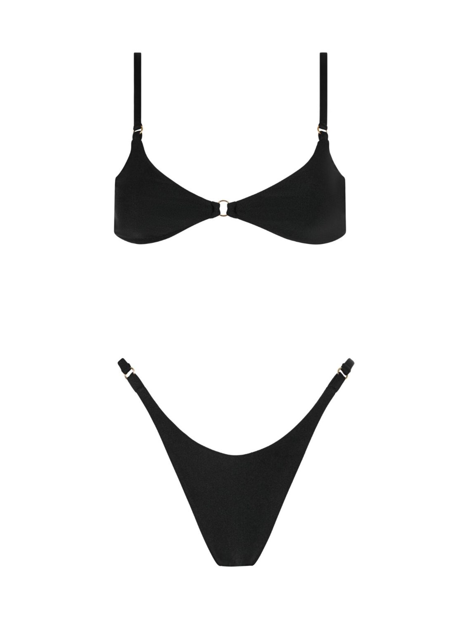 Acuarela Brand Bikini 'Bold'  negro